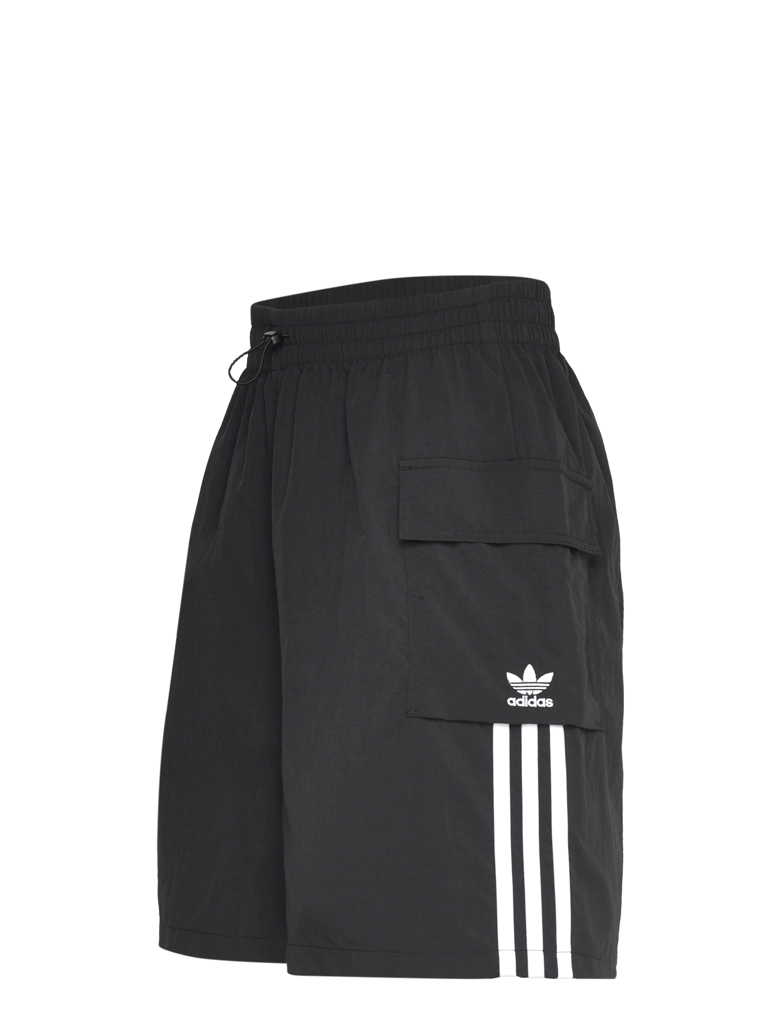 adidas Originals - 3S CARGO SHORTS - casual shorts - black - 3