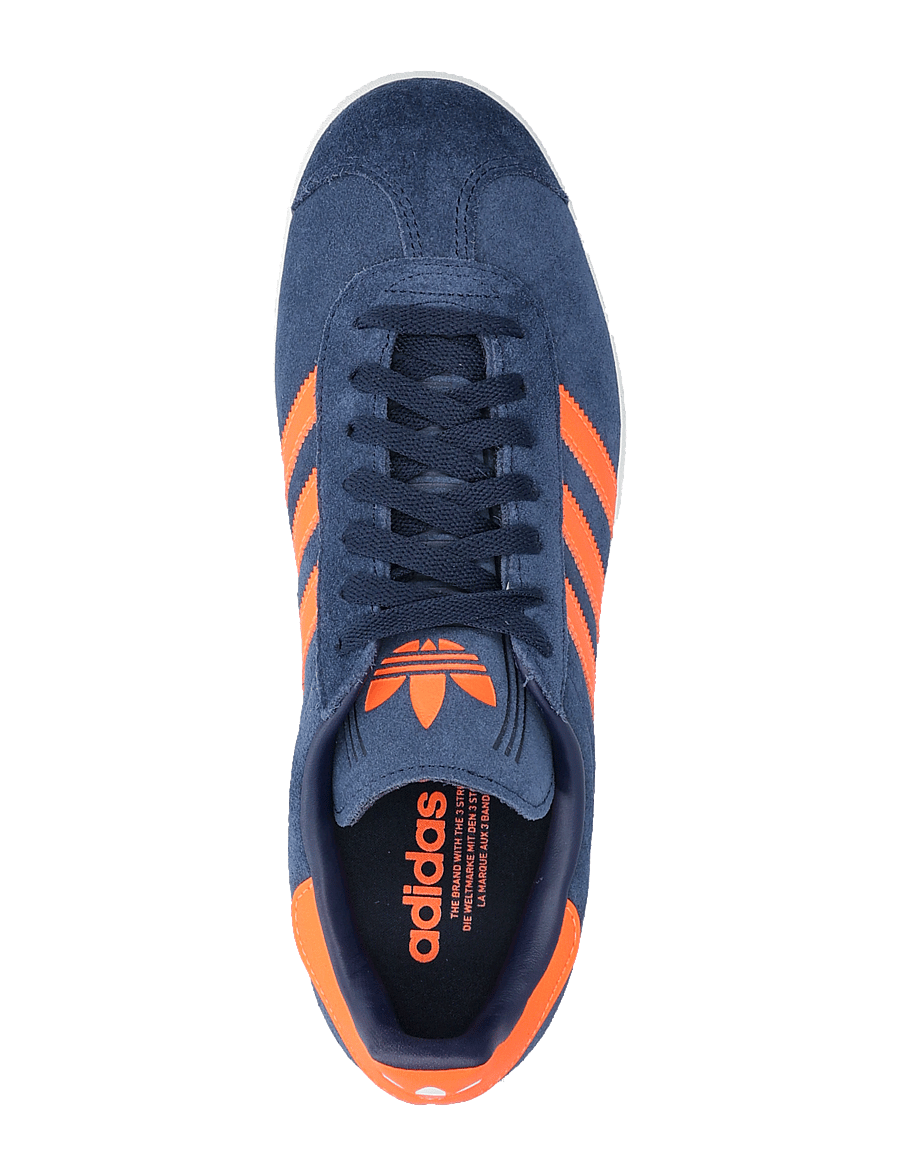 adidas Originals - GAZELLE - laag sneakers - conavy/orange/cwhite - 3