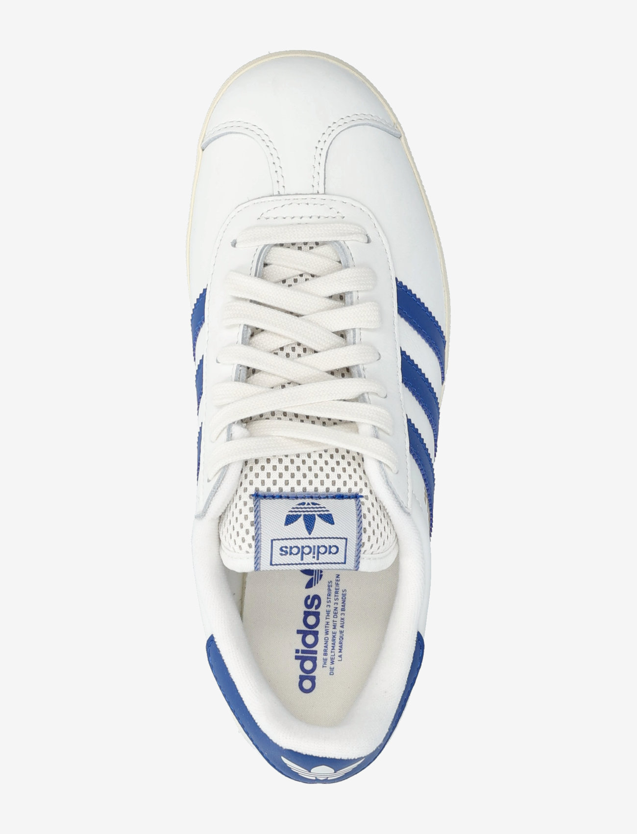 adidas Originals - GAZELLE - låga sneakers - cwhite/royblu/crewht - 3