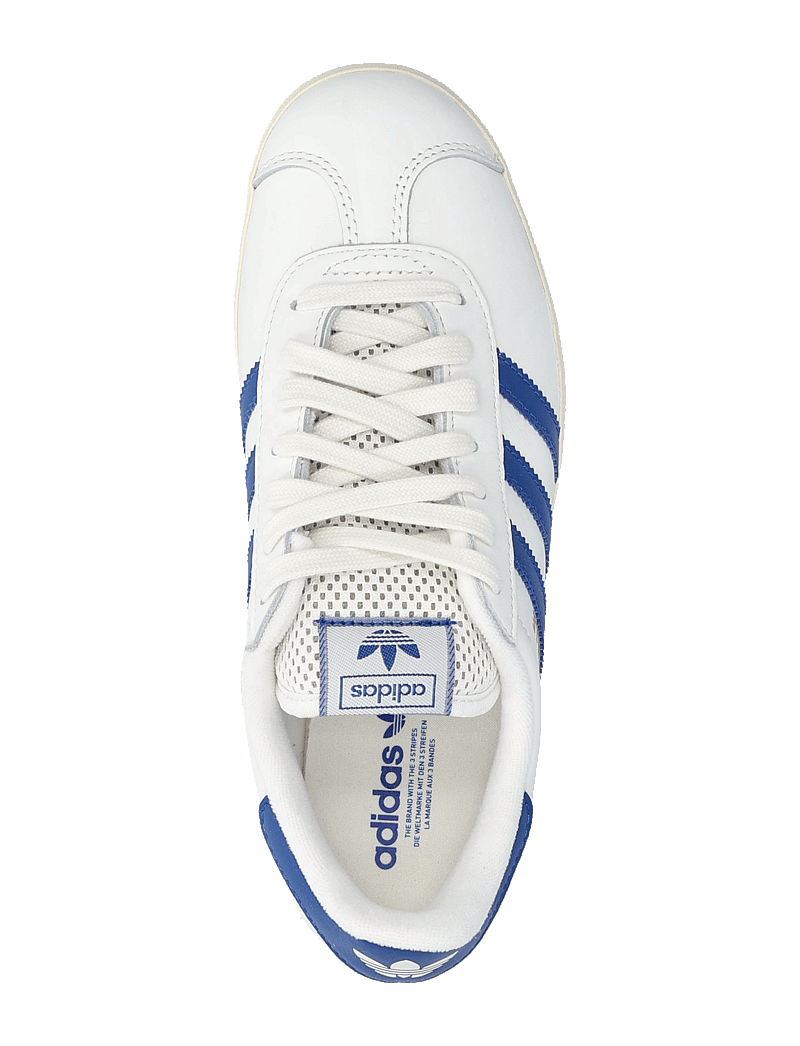 adidas Originals - GAZELLE - låga sneakers - cwhite/royblu/crewht - 3