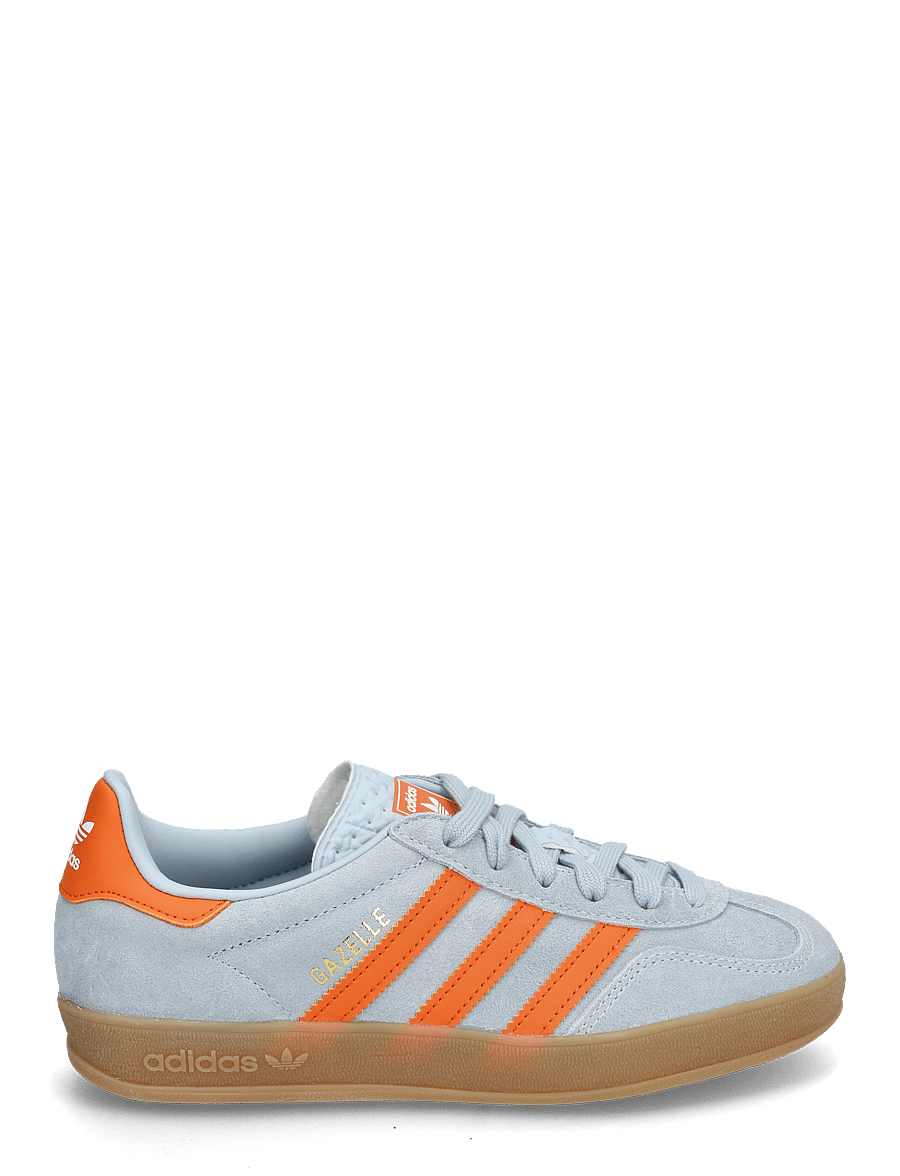 adidas Originals - GAZELLE INDOOR - lave sneakers - wonblu/orange/ftwwht - 1