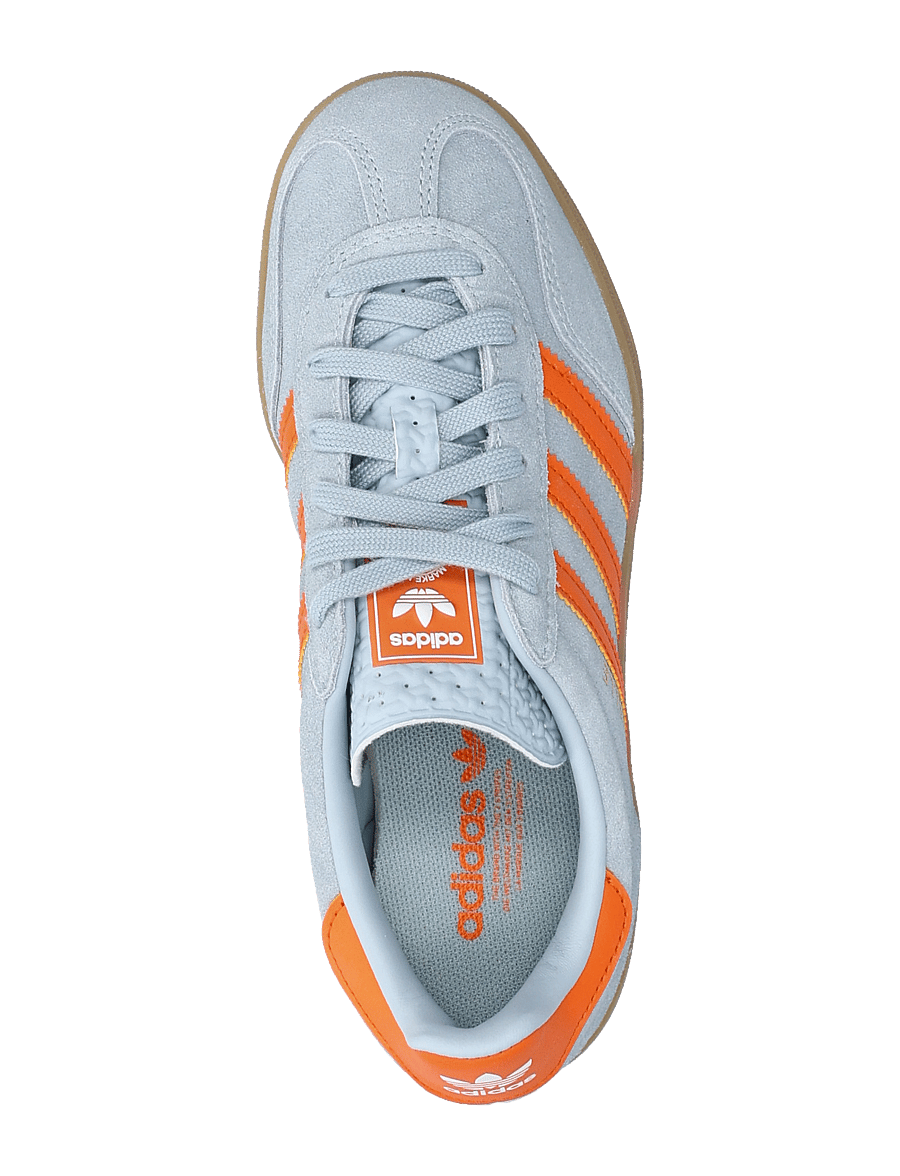 adidas Originals - GAZELLE INDOOR - lave sneakers - wonblu/orange/ftwwht - 3