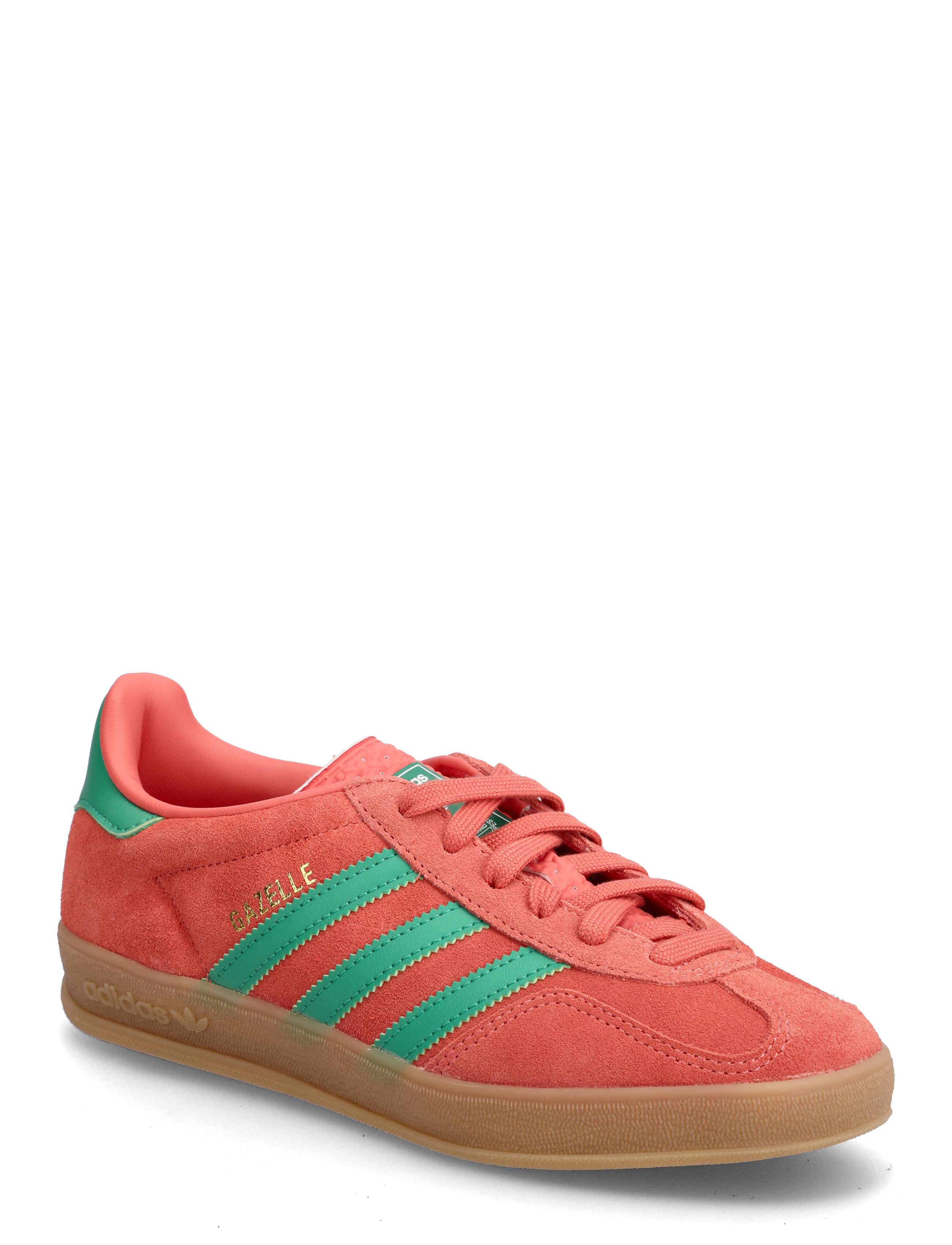 adidas Originals GAZELLE INDOOR - Sko - PRELSC/COUGRN/FTWWHT / coral