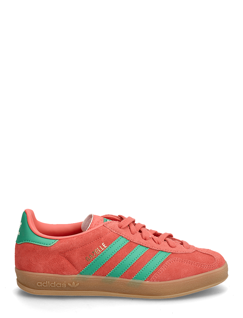 adidas Originals - GAZELLE INDOOR - låga sneakers - prelsc/cougrn/ftwwht - 1