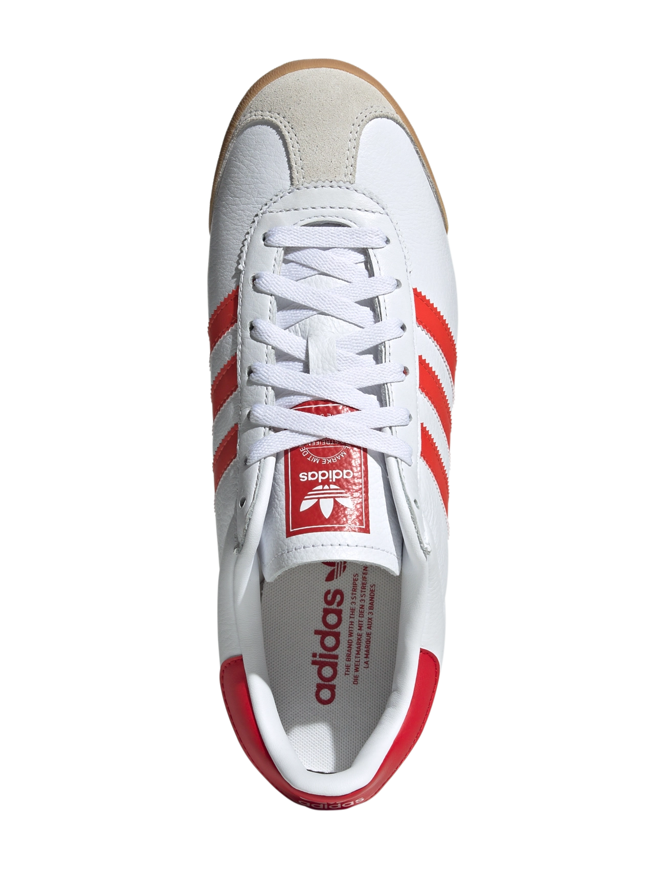 adidas Originals - ADIDAS K 74 - niedrige sneakers - ftwwht/sorang/betsca - 4