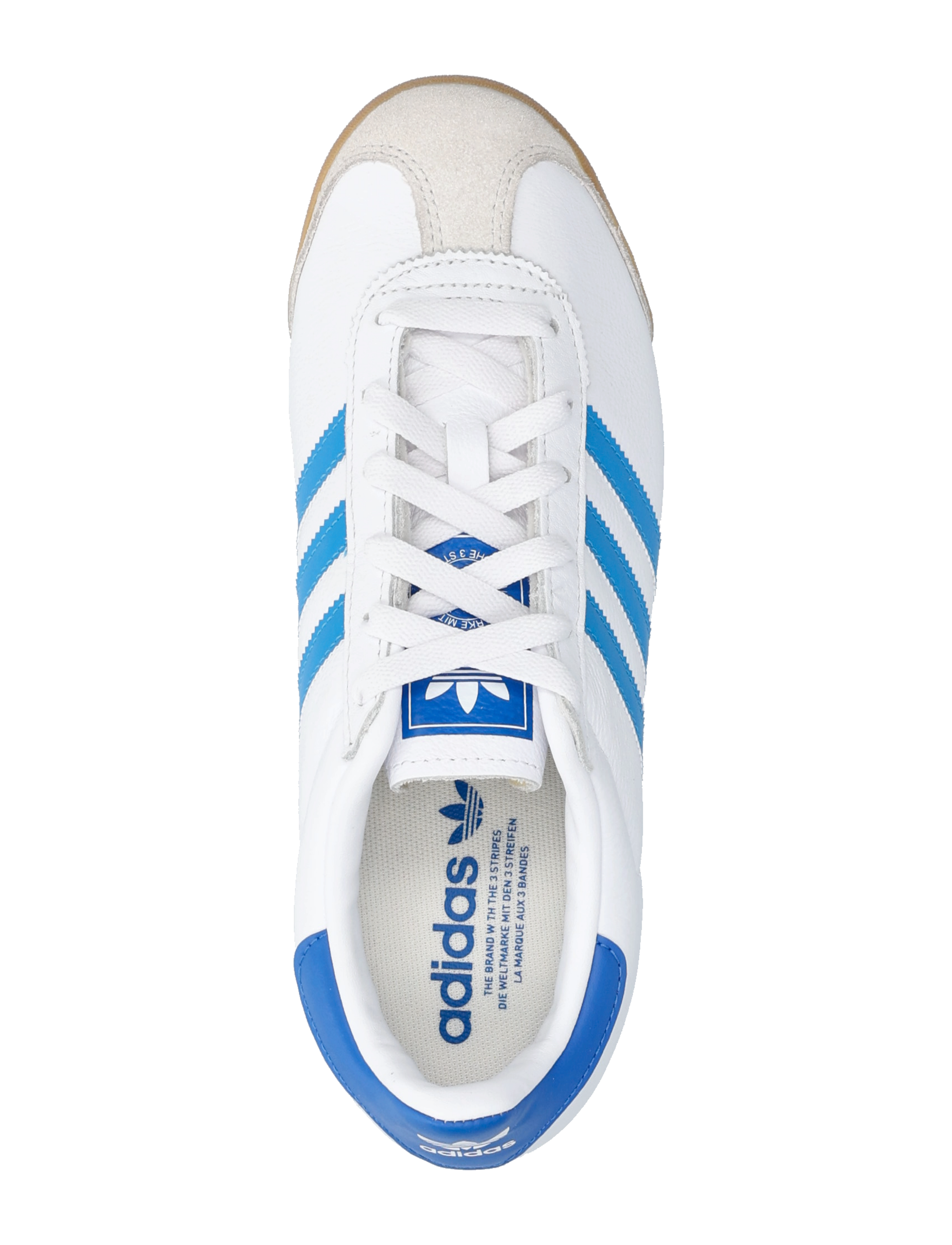 adidas Originals - ADIDAS K 74 - niedriger schnitt - ftwwht/brblue/blue - 3