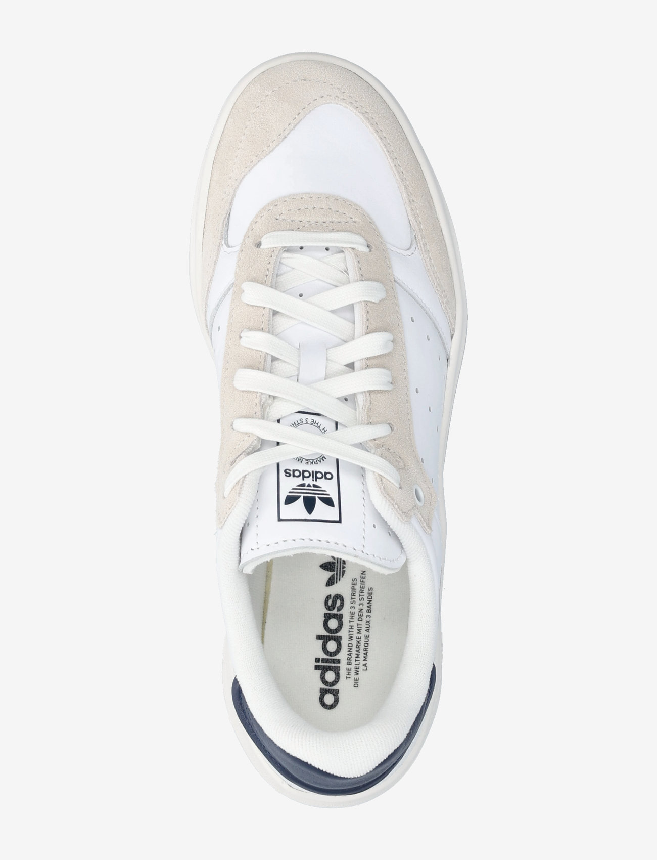 adidas Originals - COURT FINALE - låga sneakers - ftwwht/nindig/cwhite - 3