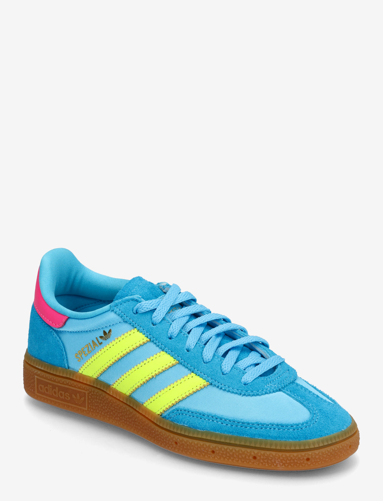 adidas Originals - HANDBALL SPEZIAL W - låga sneakers - skyrus/syello/lucpnk - 0
