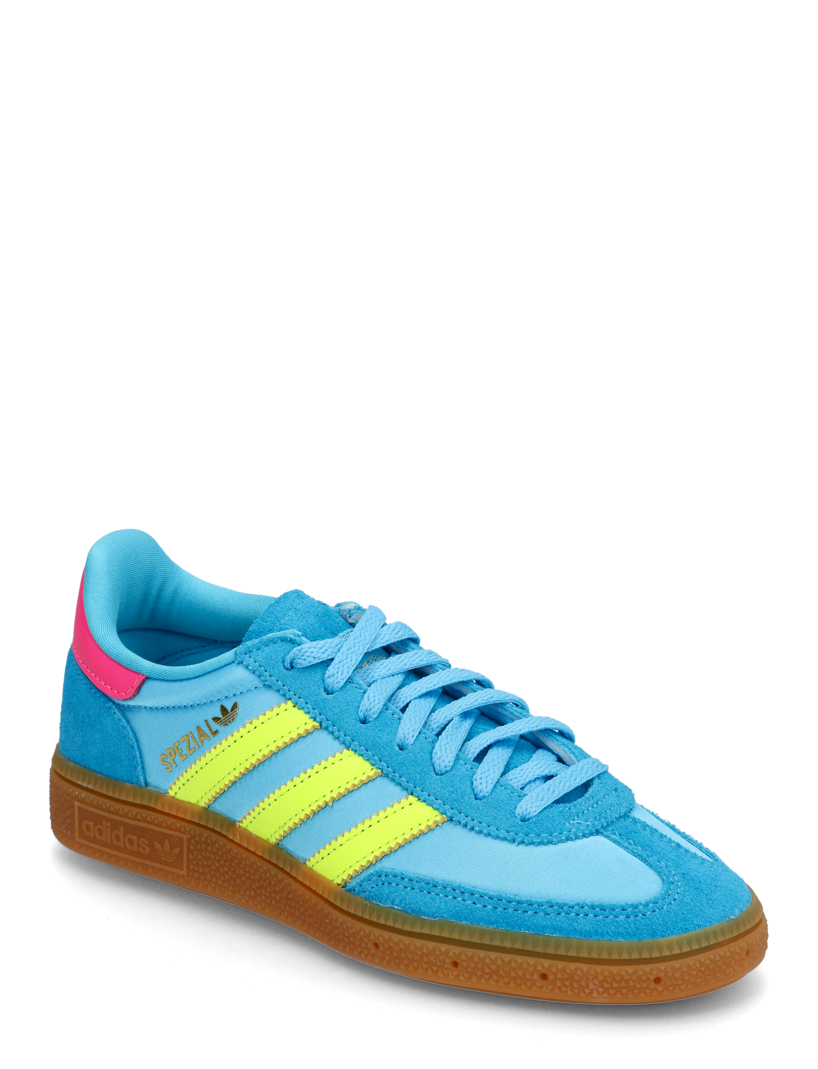 adidas Originals HANDBALL SPEZIAL W - Lave sneakers - SKYRUS/SYELLO/LUCPNK / blue