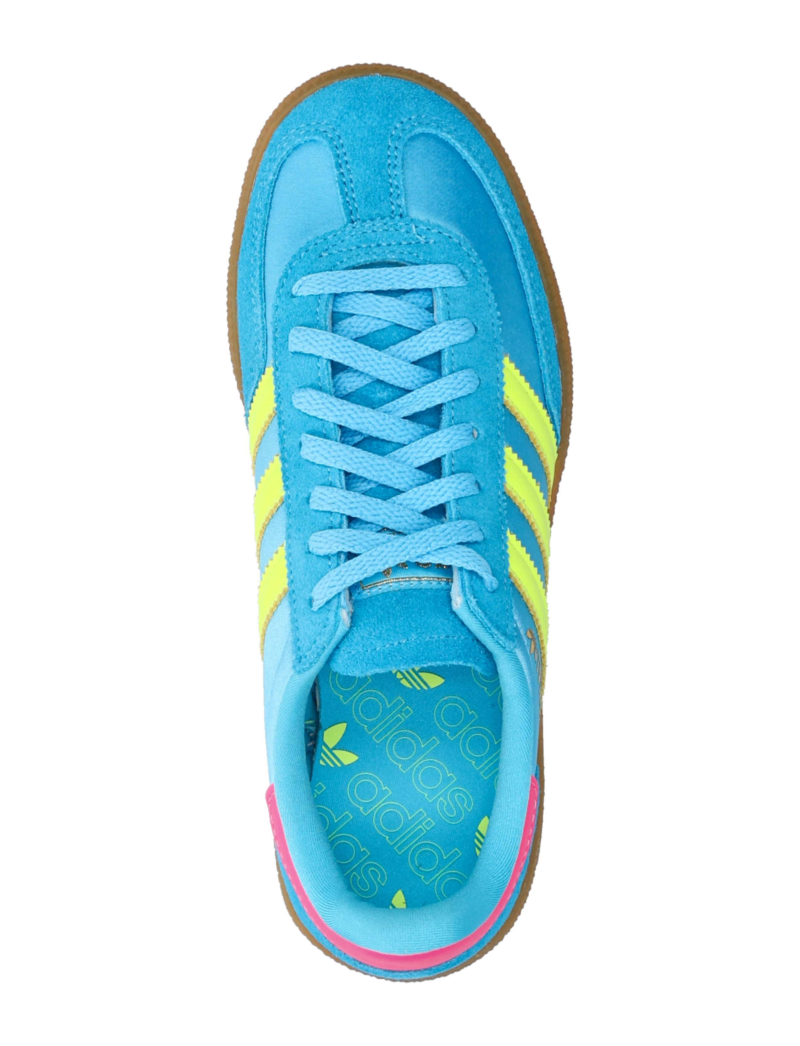 adidas Originals - HANDBALL SPEZIAL W - baskets basses - skyrus/syello/lucpnk - 3