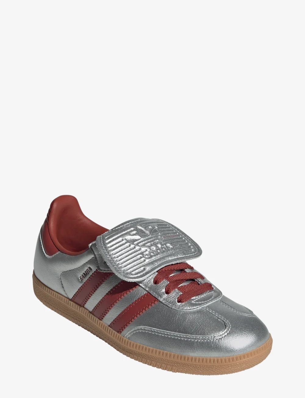 adidas Originals - SAMBA LT W - lave sneakers - silvmt/prerub/gum3 - 0