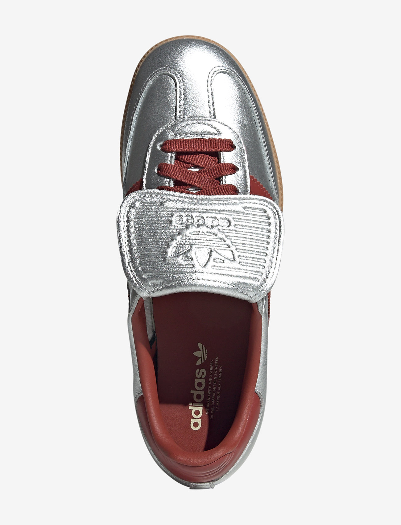 adidas Originals - SAMBA LT W - niedrige sneakers - silvmt/prerub/gum3 - 4