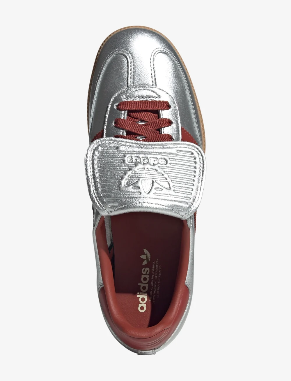 adidas Originals - SAMBA LT W - lave sneakers - silvmt/prerub/gum3 - 4