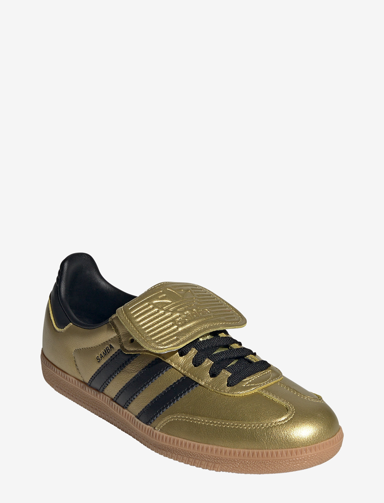 adidas Originals - SAMBA LT W - lave sneakers - goldmt/cblack/gum3 - 0