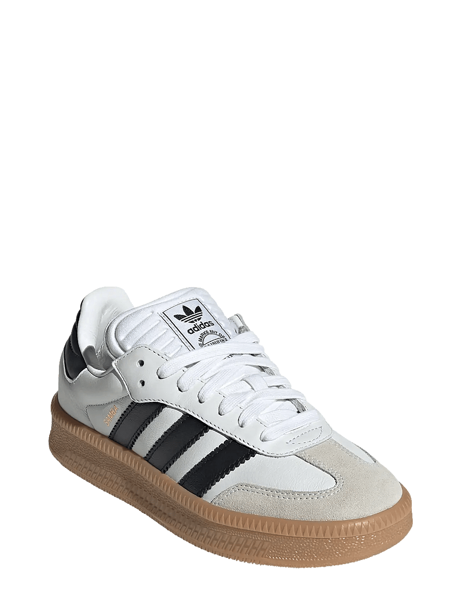 adidas Originals - SAMBA XLG J - przed kostkę - ftwwht/cblack/gum3 - 0
