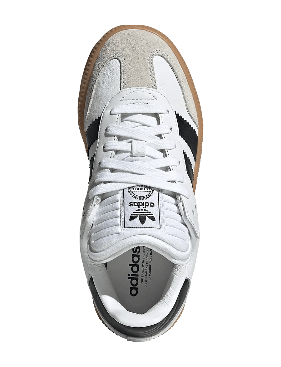 adidas Originals - SAMBA XLG J - przed kostkę - ftwwht/cblack/gum3 - 4