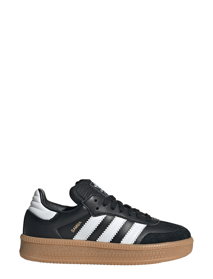 adidas Originals - SAMBA XLG J - lágir strigaskór - cblack/ftwwht/gum3 - 1