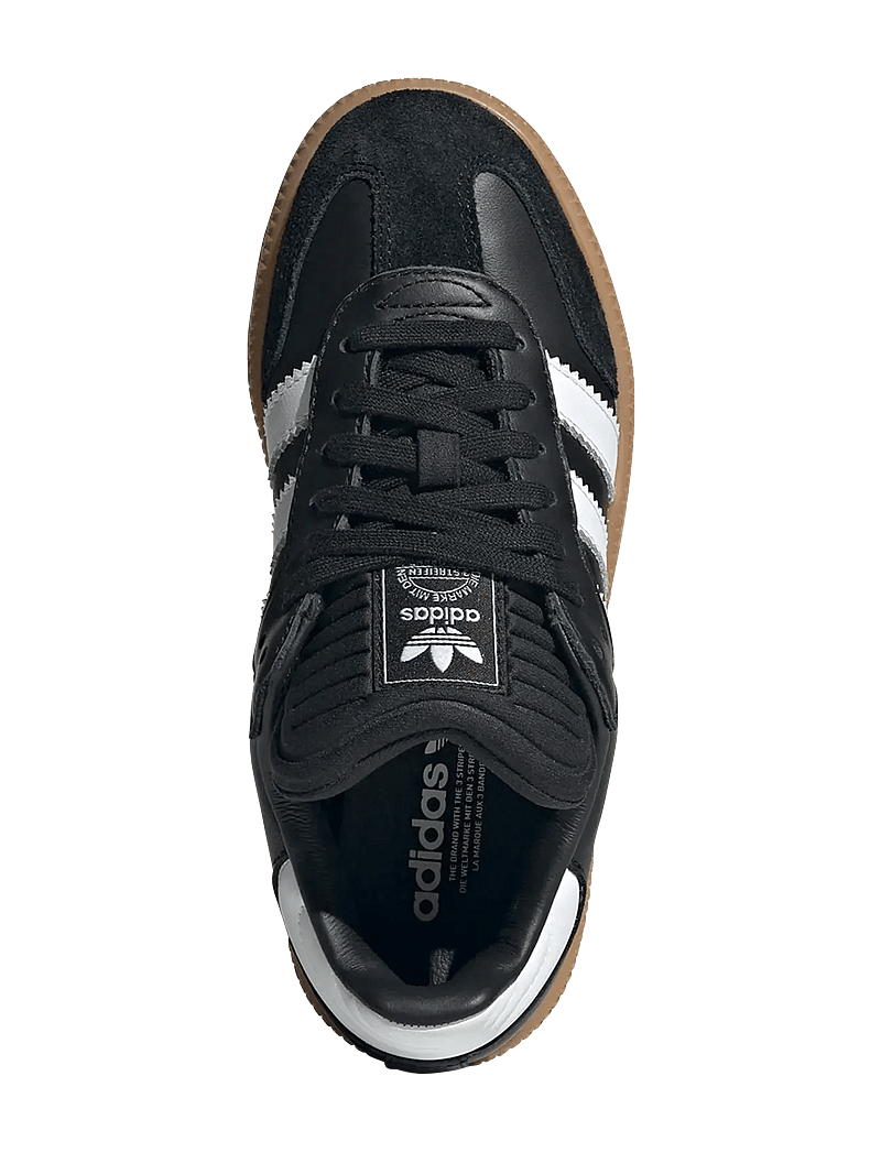 adidas Originals - SAMBA XLG J - låga sneakers - cblack/ftwwht/gum3 - 4