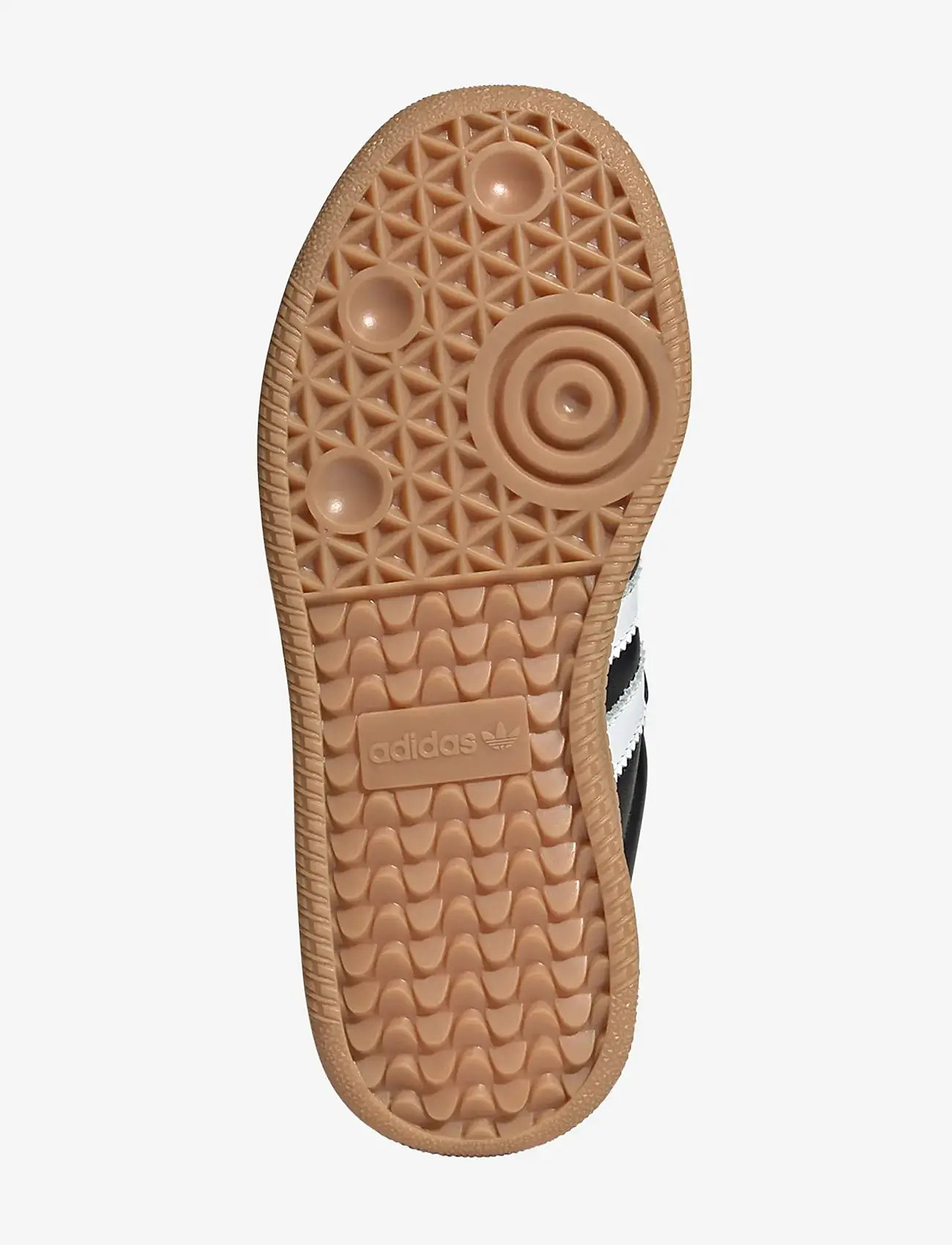 adidas Originals - SAMBA XLG J - låga sneakers - cblack/ftwwht/gum3 - 5