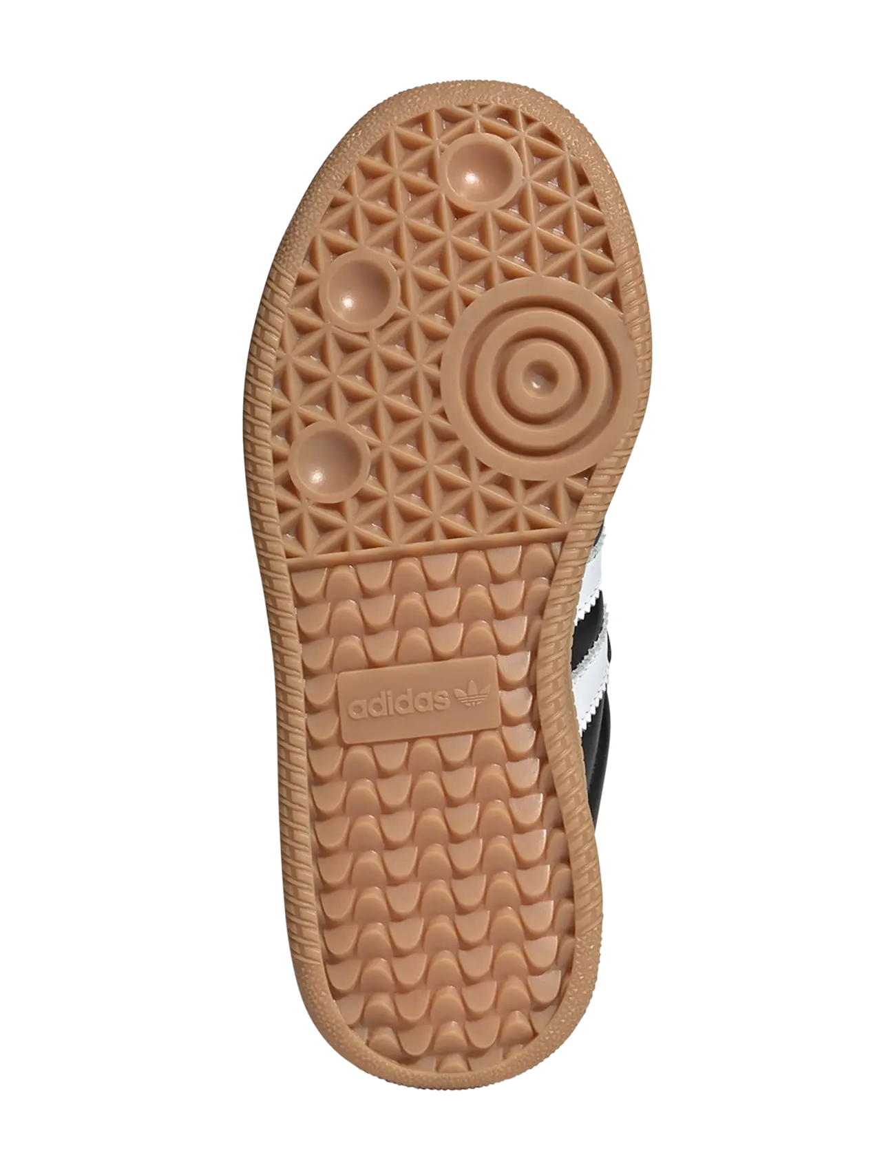 adidas Originals - SAMBA XLG J - lágir strigaskór - cblack/ftwwht/gum3 - 5