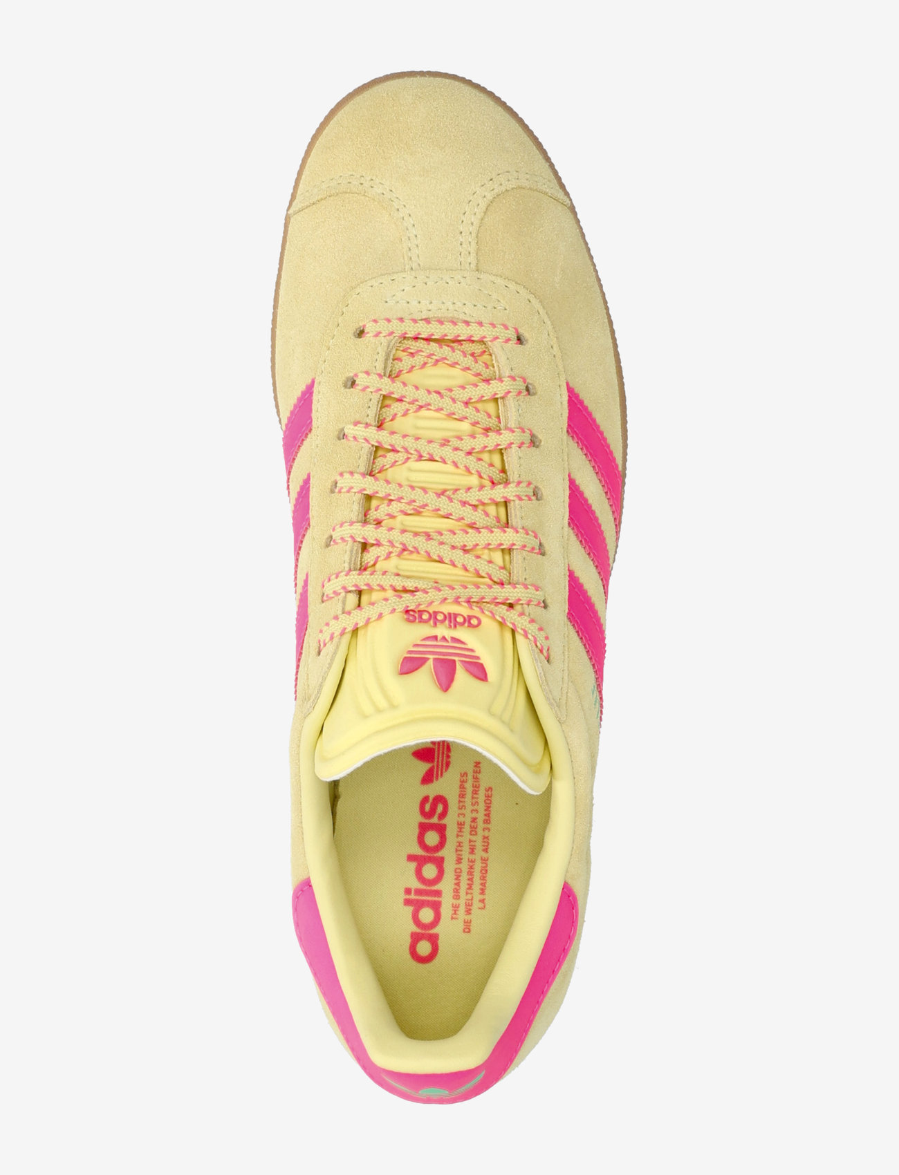 adidas Originals - GAZELLE W - lave sneakers - powyel/lucpnk/gum3 - 3