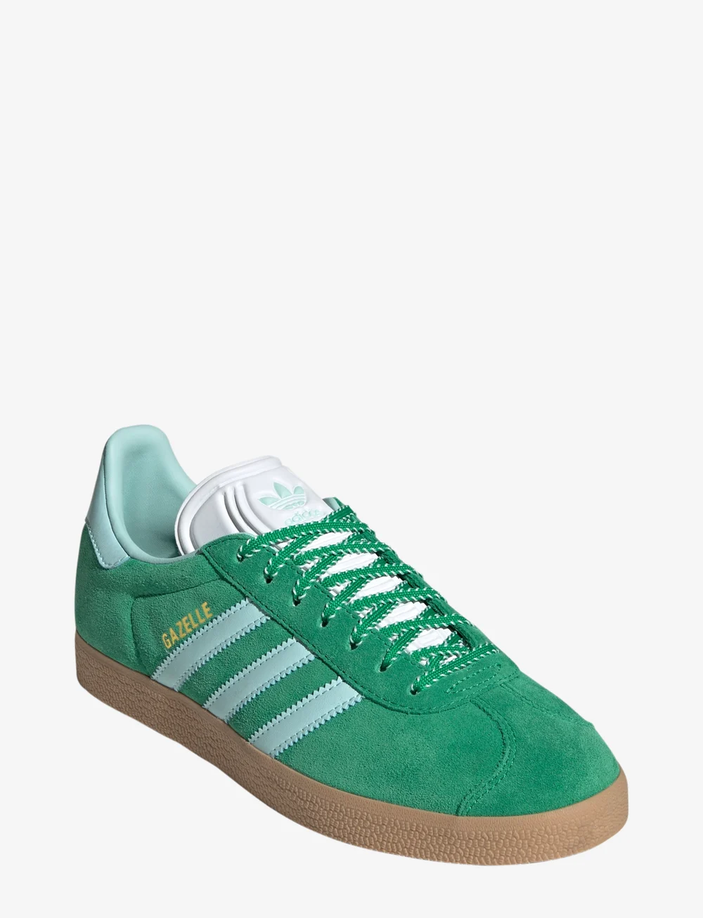 adidas Originals - GAZELLE W - niedrige sneakers - green/seflaq/goldmt - 0