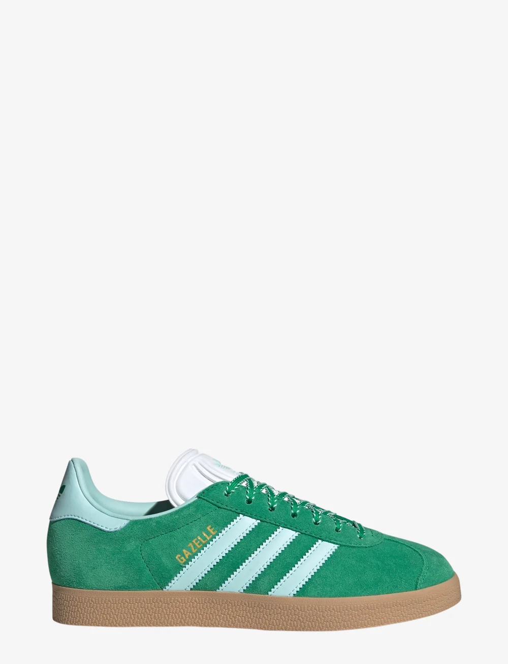 adidas Originals - GAZELLE W - niedrige sneakers - green/seflaq/goldmt - 1