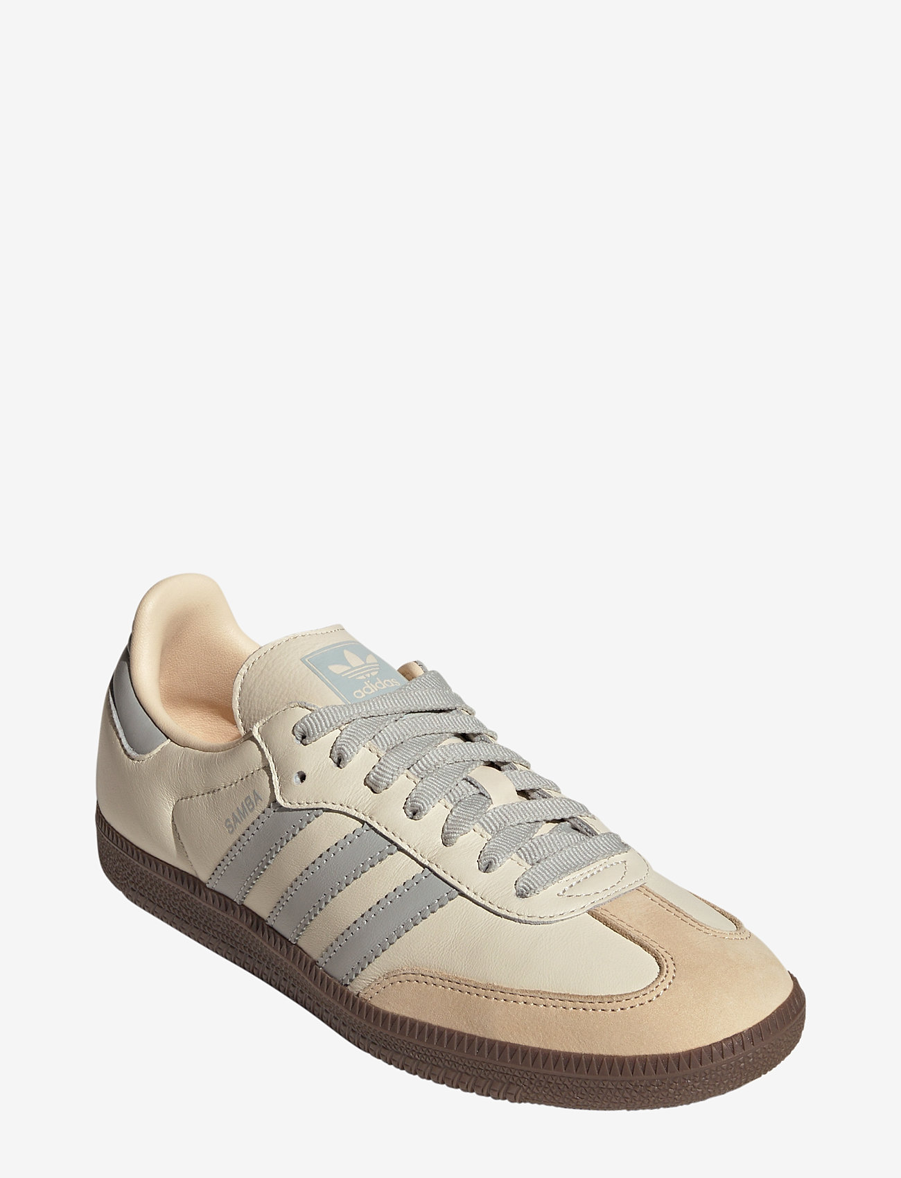 adidas Originals - SAMBA OG W - lave sneakers - crewht/wonsil/sanstr - 0