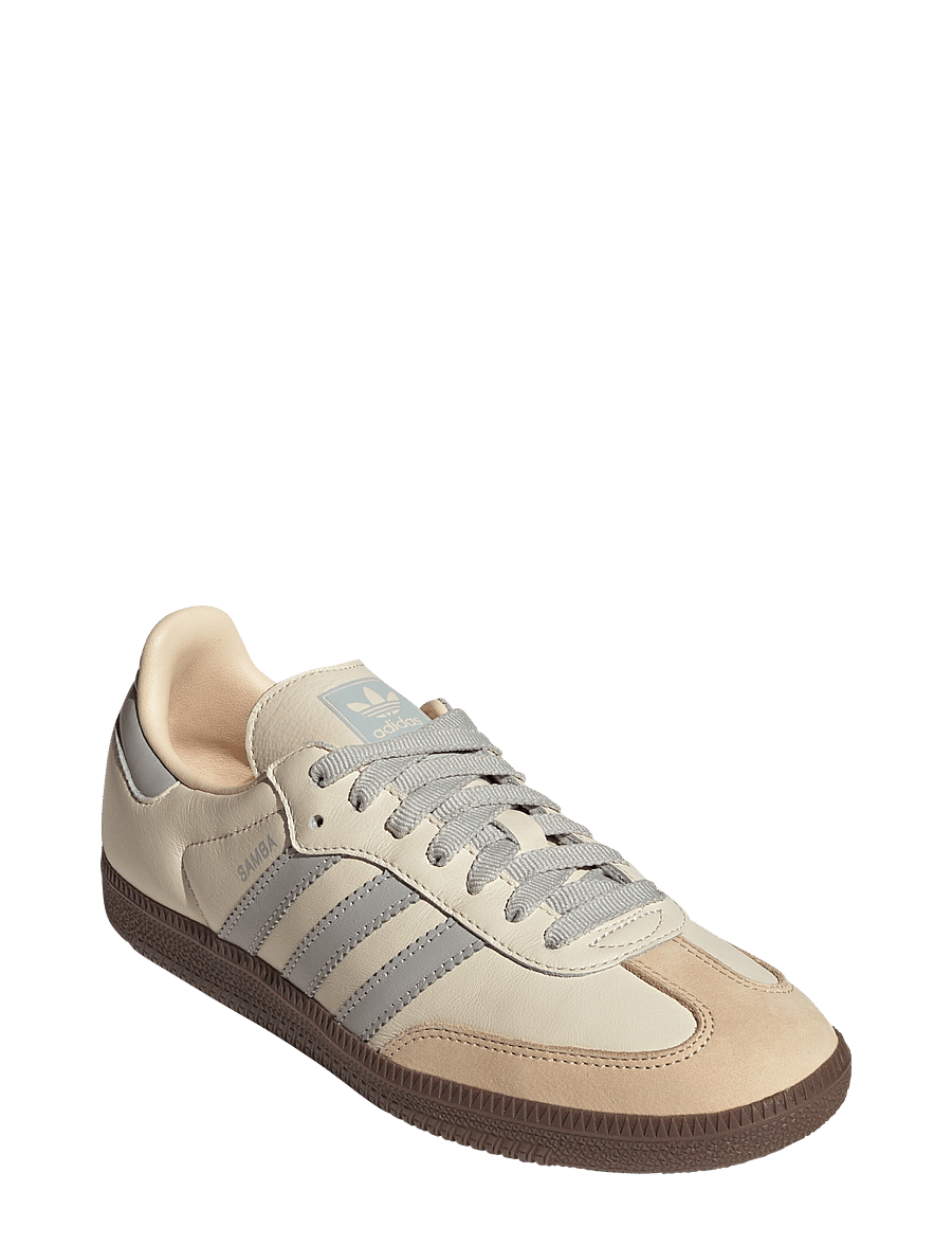 adidas Originals - SAMBA OG W - niedrige sneakers - crewht/wonsil/sanstr - 0