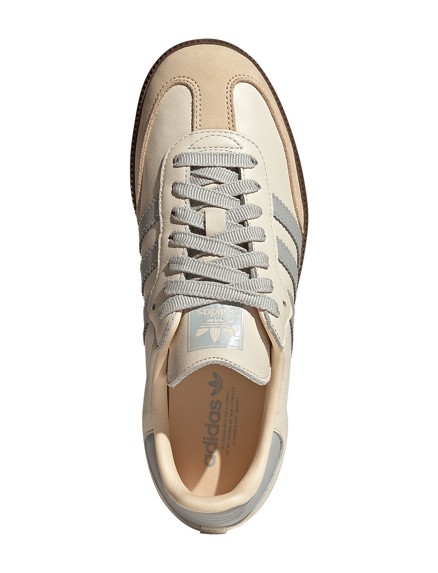 adidas Originals - SAMBA OG W - niedrige sneakers - crewht/wonsil/sanstr - 4