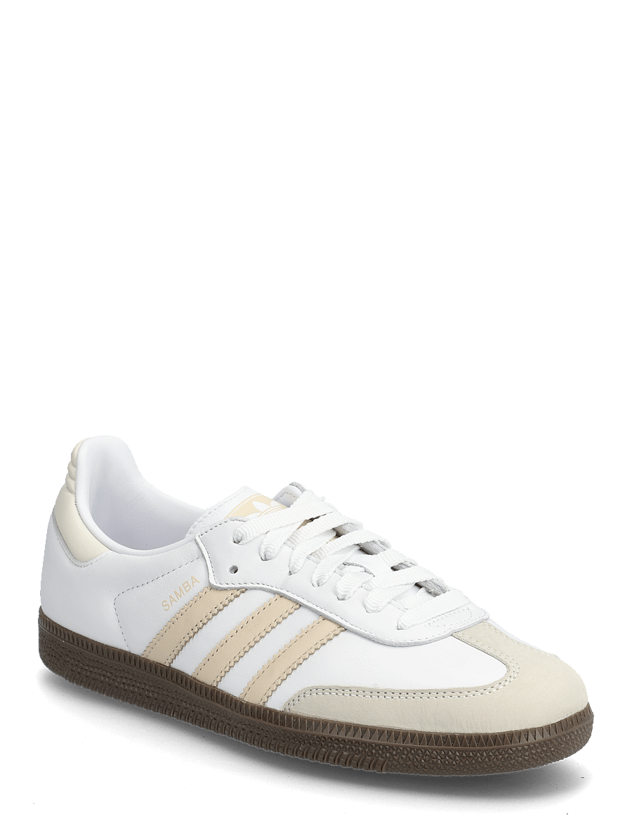 adidas Originals - SAMBA OG W - niedrige sneakers - ftwwht/sanstr/owhite - 0