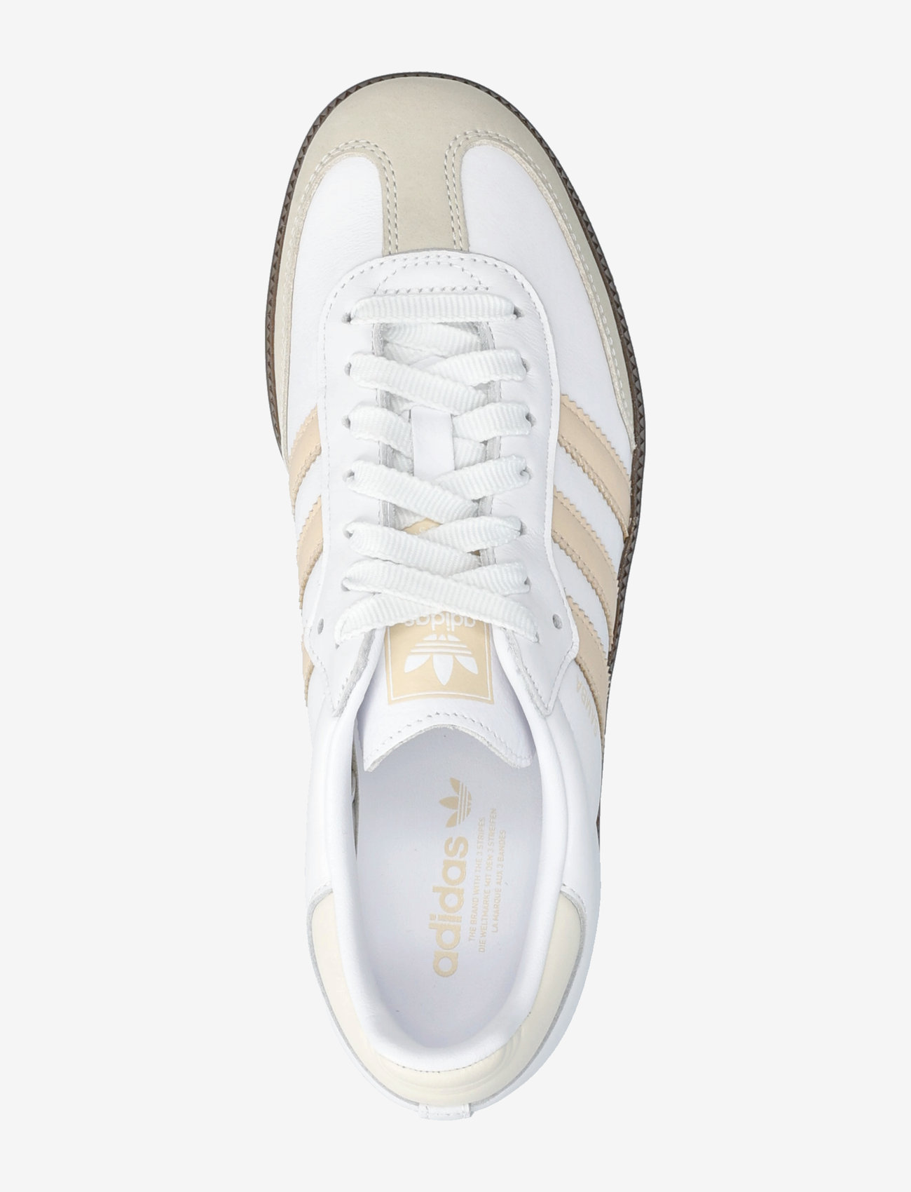 adidas Originals - SAMBA OG W - niedrige sneakers - ftwwht/sanstr/owhite - 3