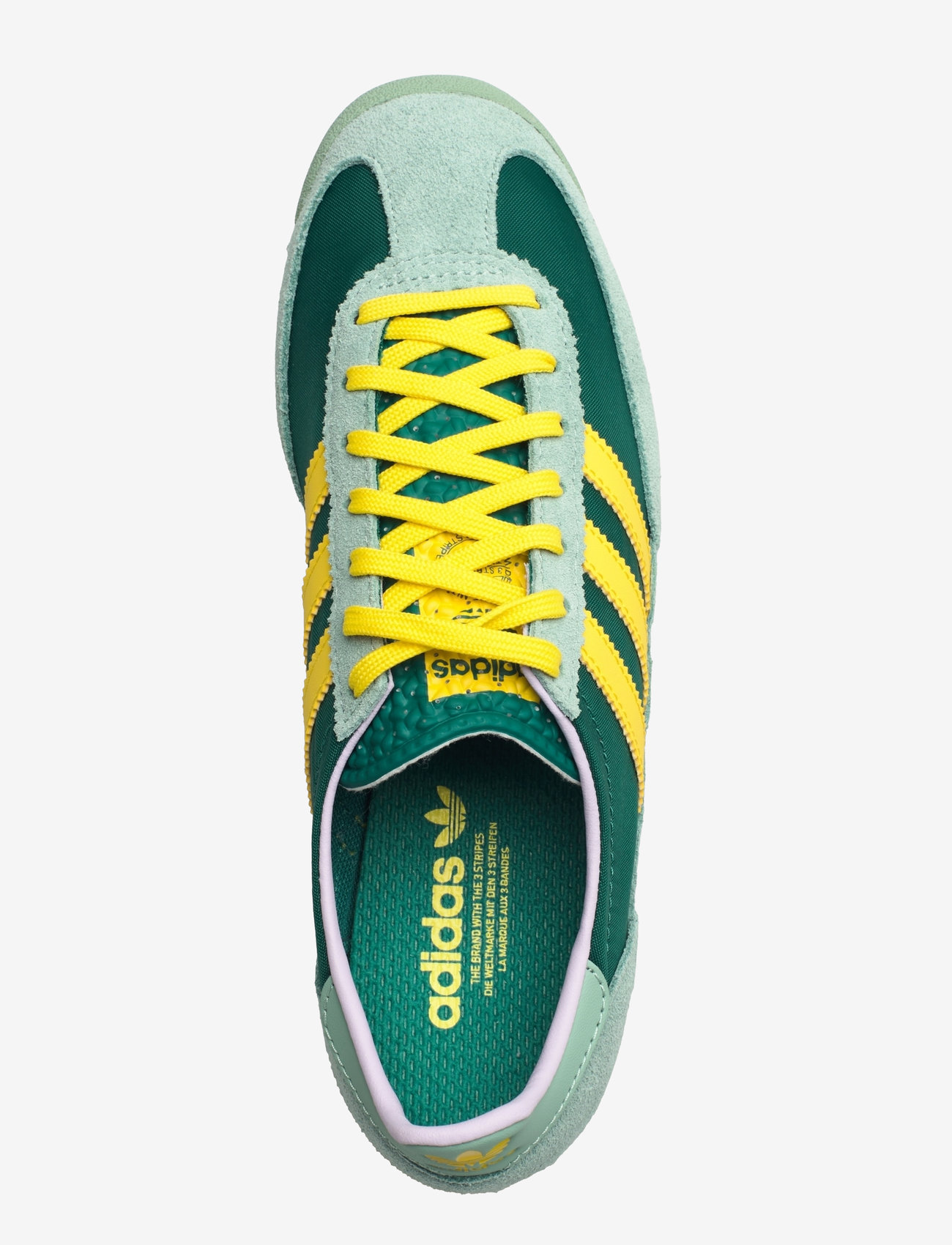 adidas Originals - SL 72 OG W - niedrige sneakers - actgrn/yellow/hazgrn - 3