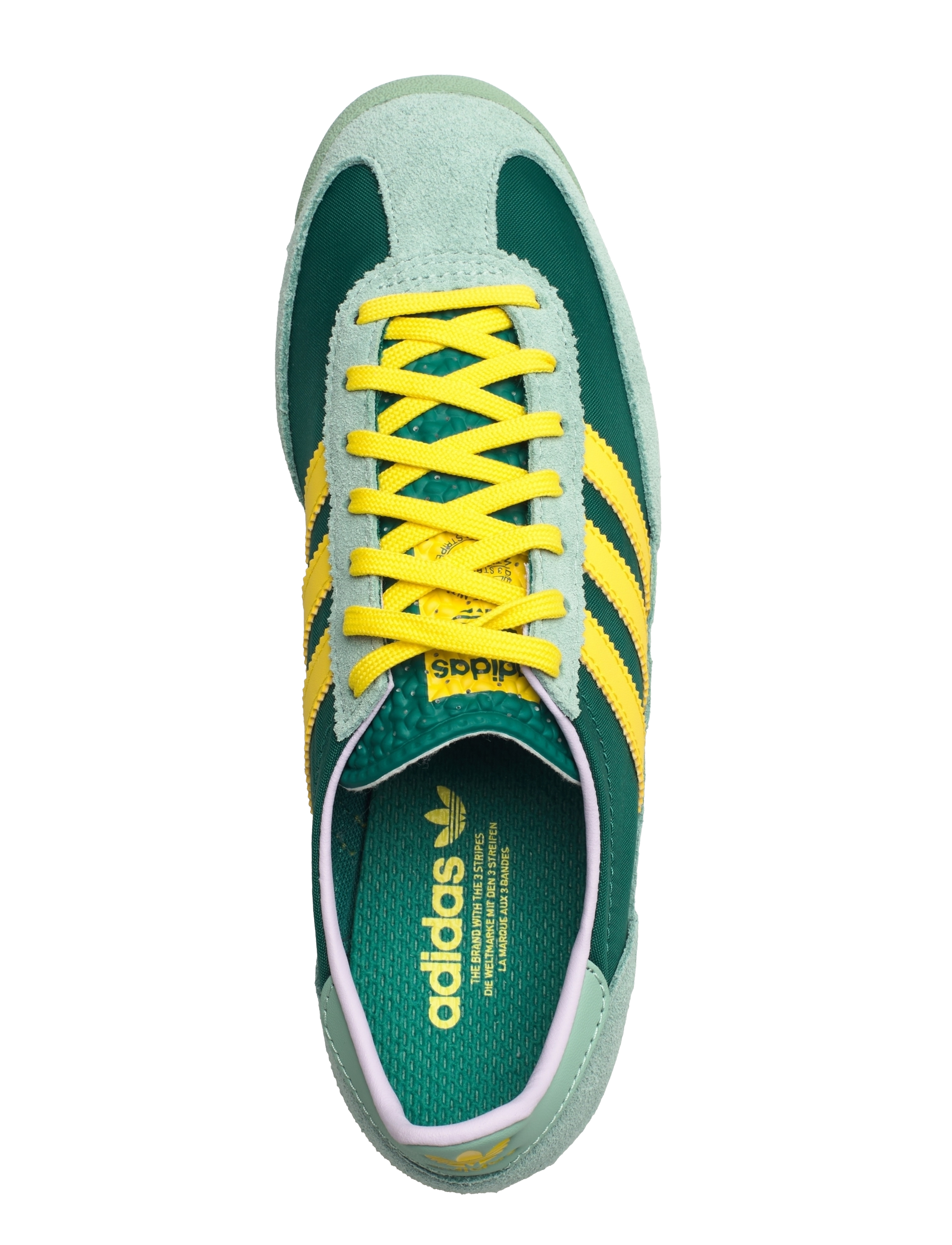adidas Originals - SL 72 OG W - lave sneakers - actgrn/yellow/hazgrn - 3