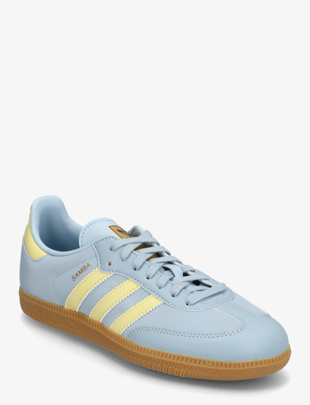 adidas Originals - SAMBA OG J - kõrge säärega tossud - wonblu/powyel/gum3 - 0