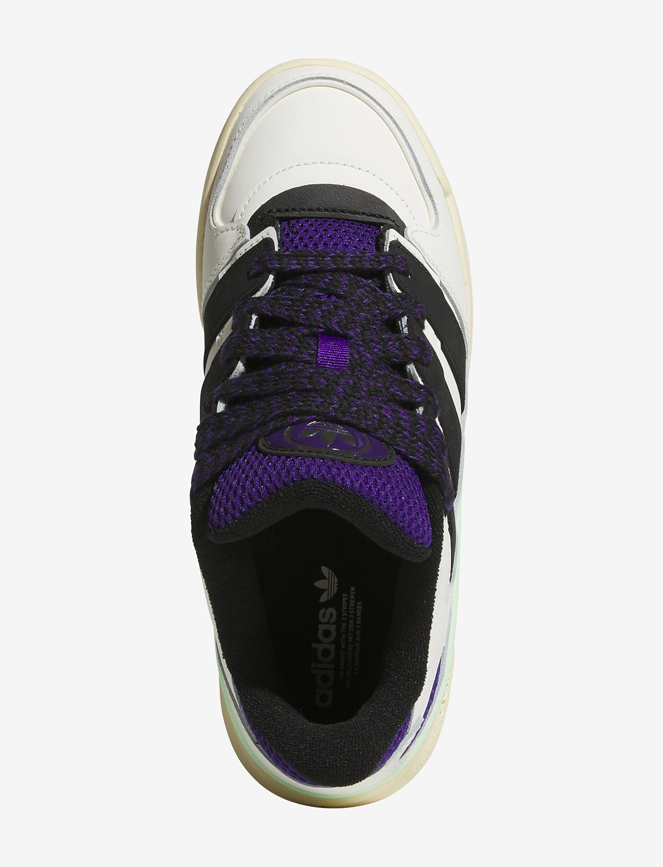 adidas Originals - FORUM2000 W - lave sneakers - owhite/cblack/cpurpl - 4