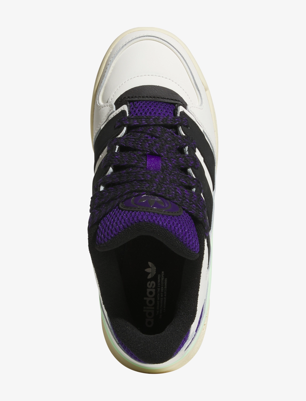 adidas Originals - FORUM2000 W - lave sneakers - owhite/cblack/cpurpl - 4