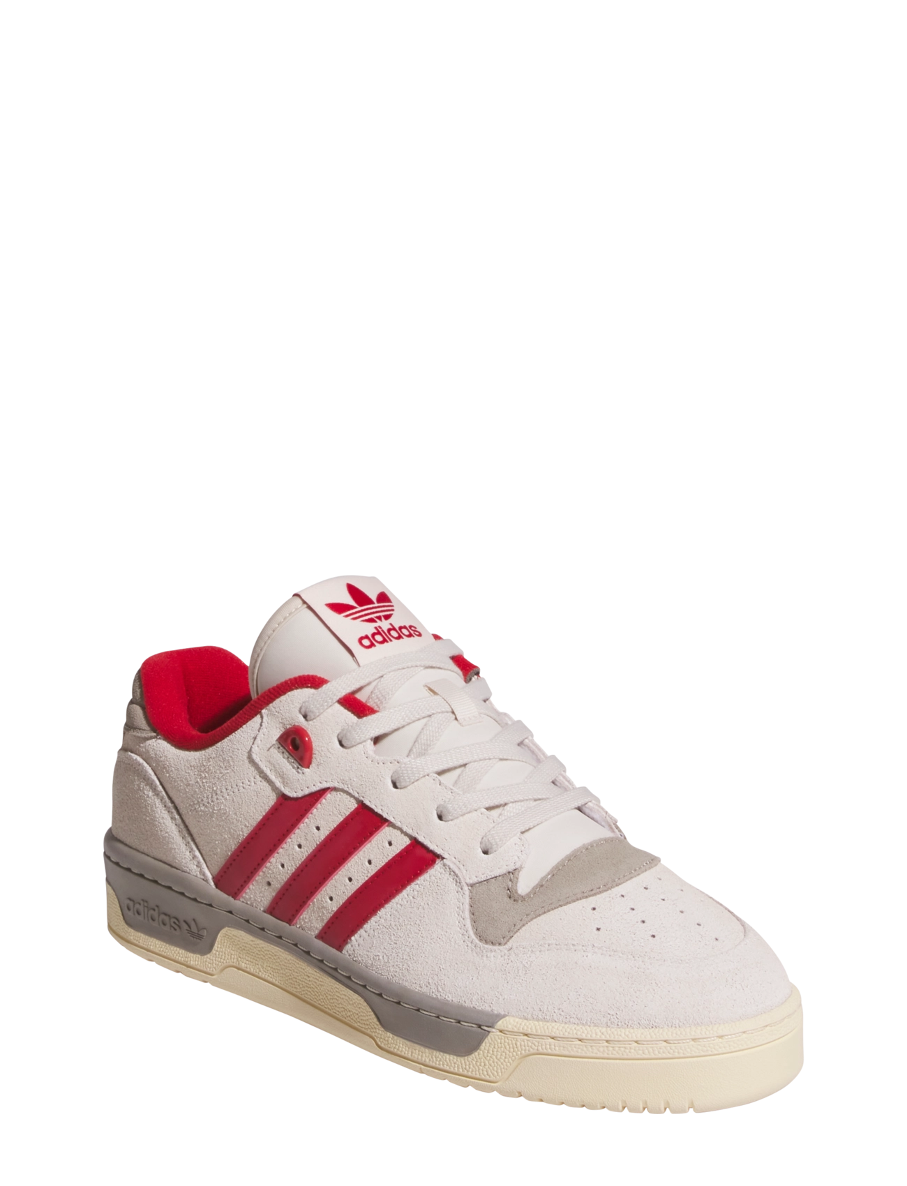 adidas Originals RIVALRY LOW - adidas Originals - CREWHT/TEPORE/PUTBEI / white