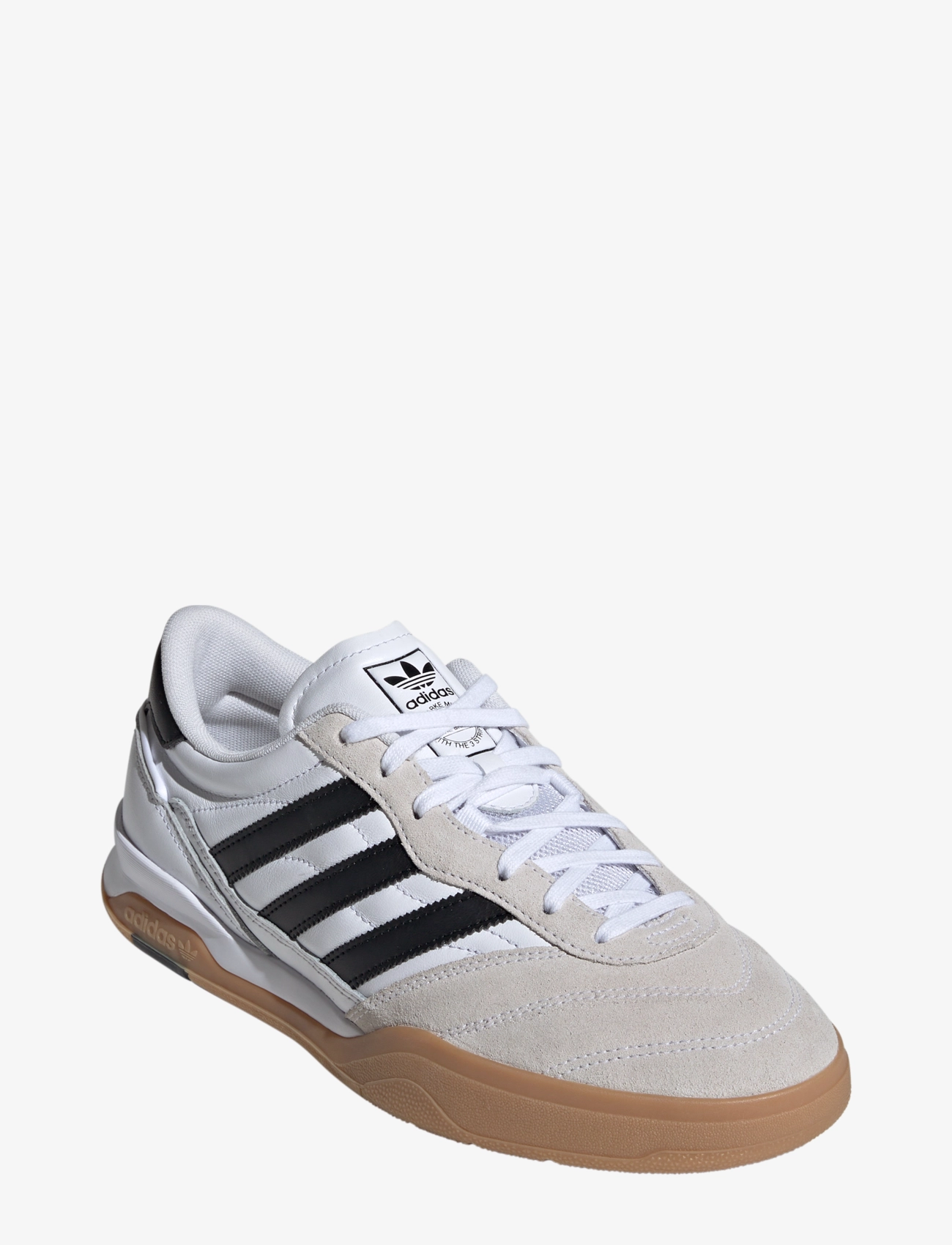 adidas Originals MUNDIAL FC - Court - FTWWHT/CBLACK/GUM3 / beige