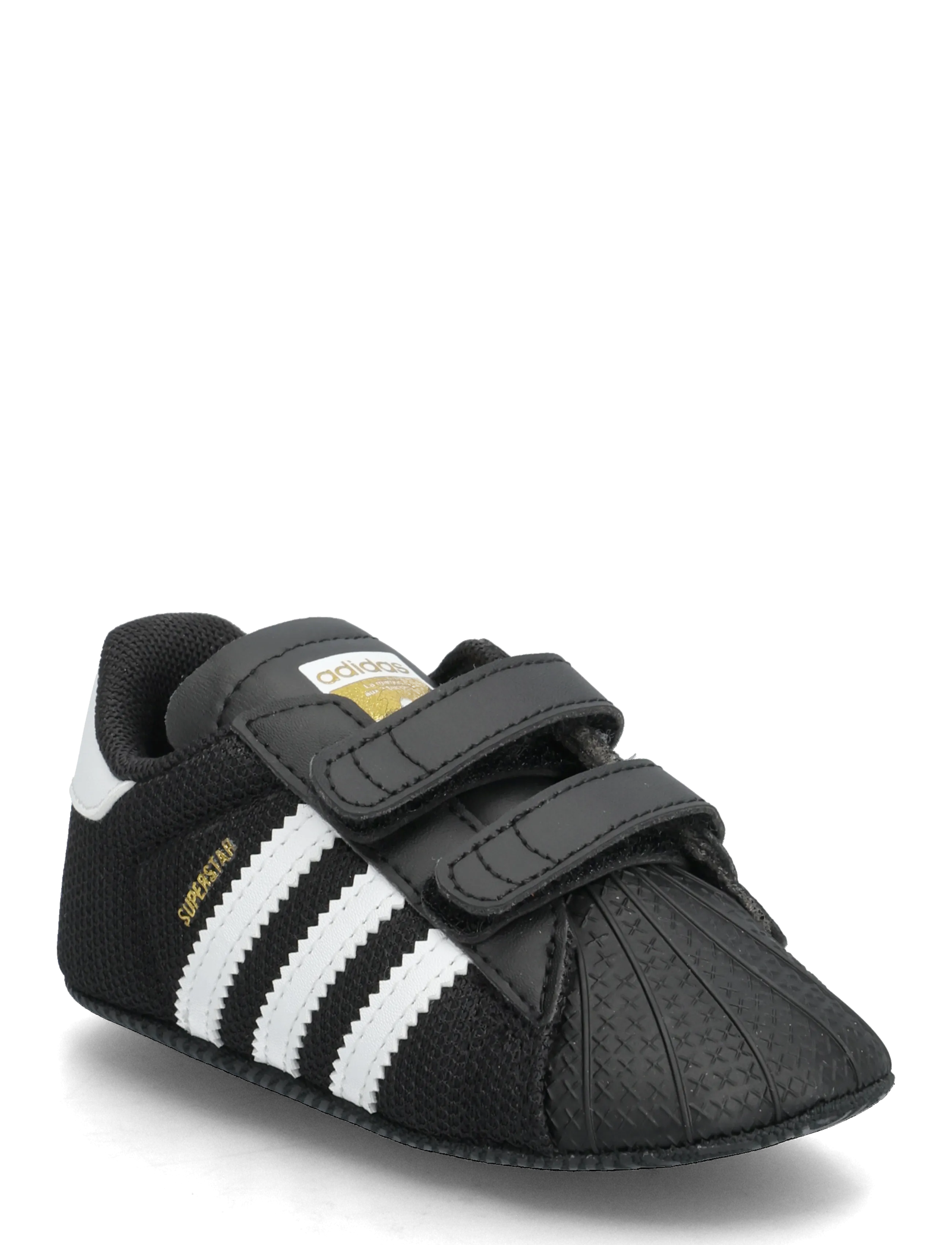 SUPERSTAR CRIB - CBLACK/FTWWHT/GOLDMT