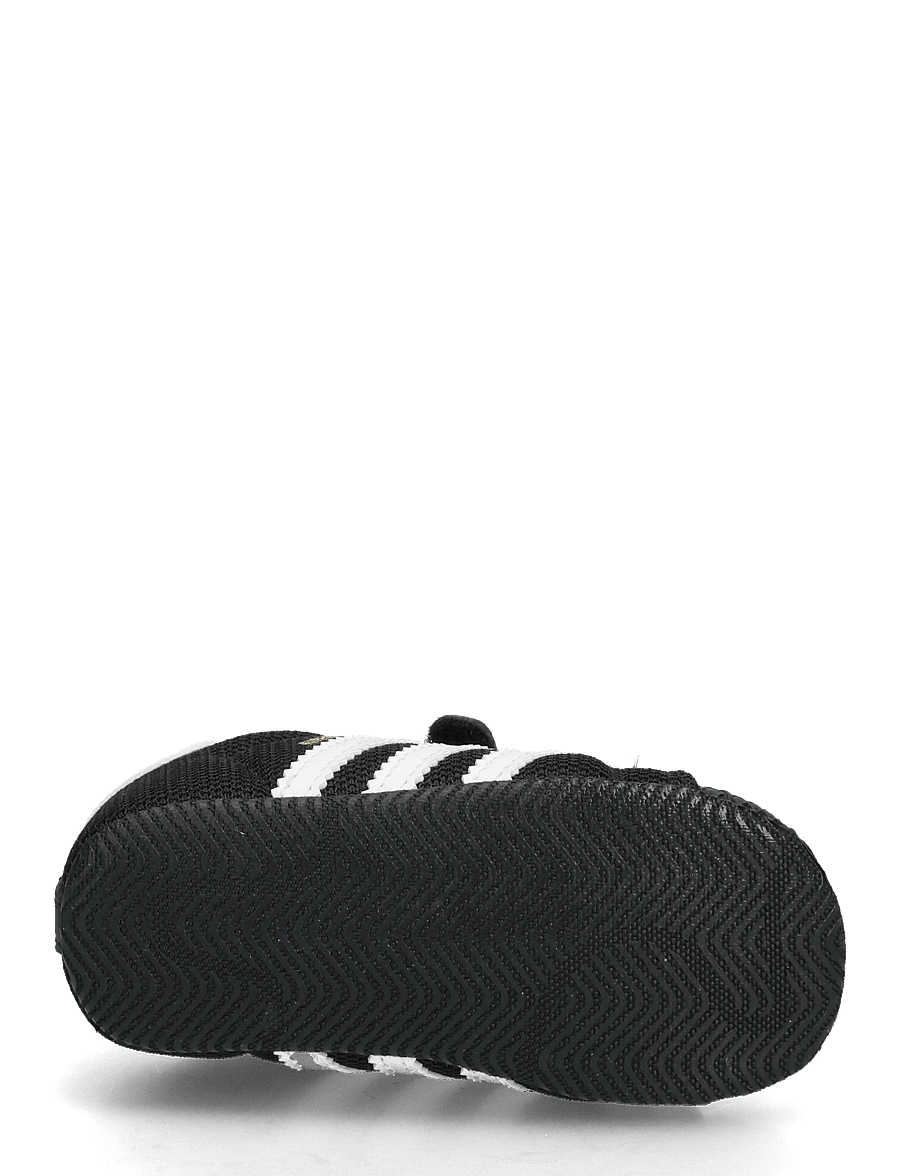 adidas Originals - SUPERSTAR CRIB - schuhe - cblack/ftwwht/goldmt - 4