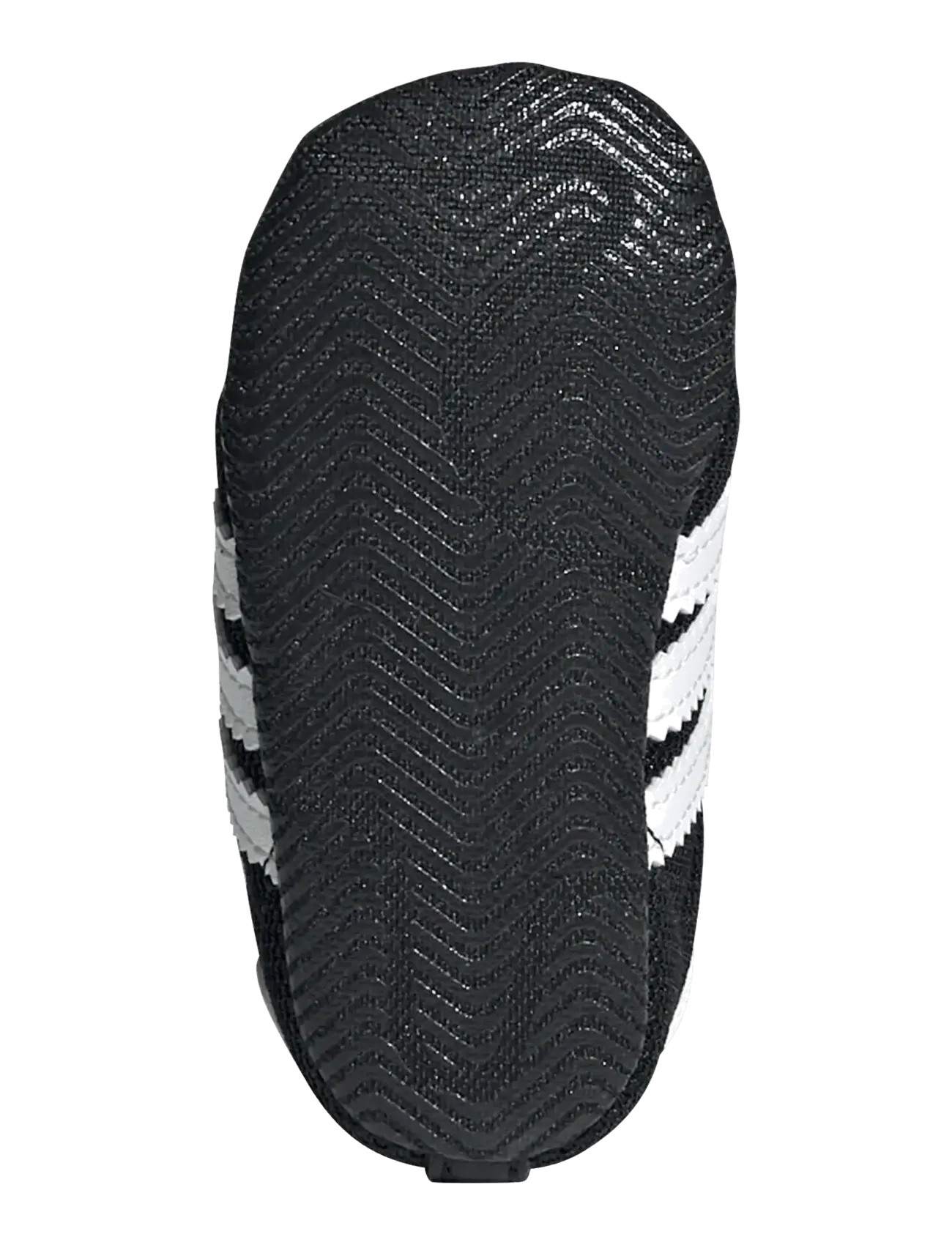 adidas Originals - SUPERSTAR CRIB - låga sneakers - cblack/ftwwht/goldmt - 5