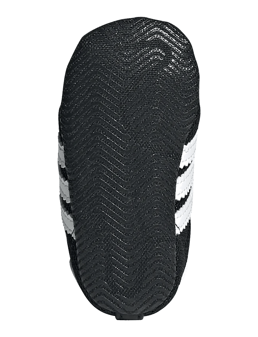 adidas Originals - SUPERSTAR CRIB - schuhe - cblack/ftwwht/goldmt - 5