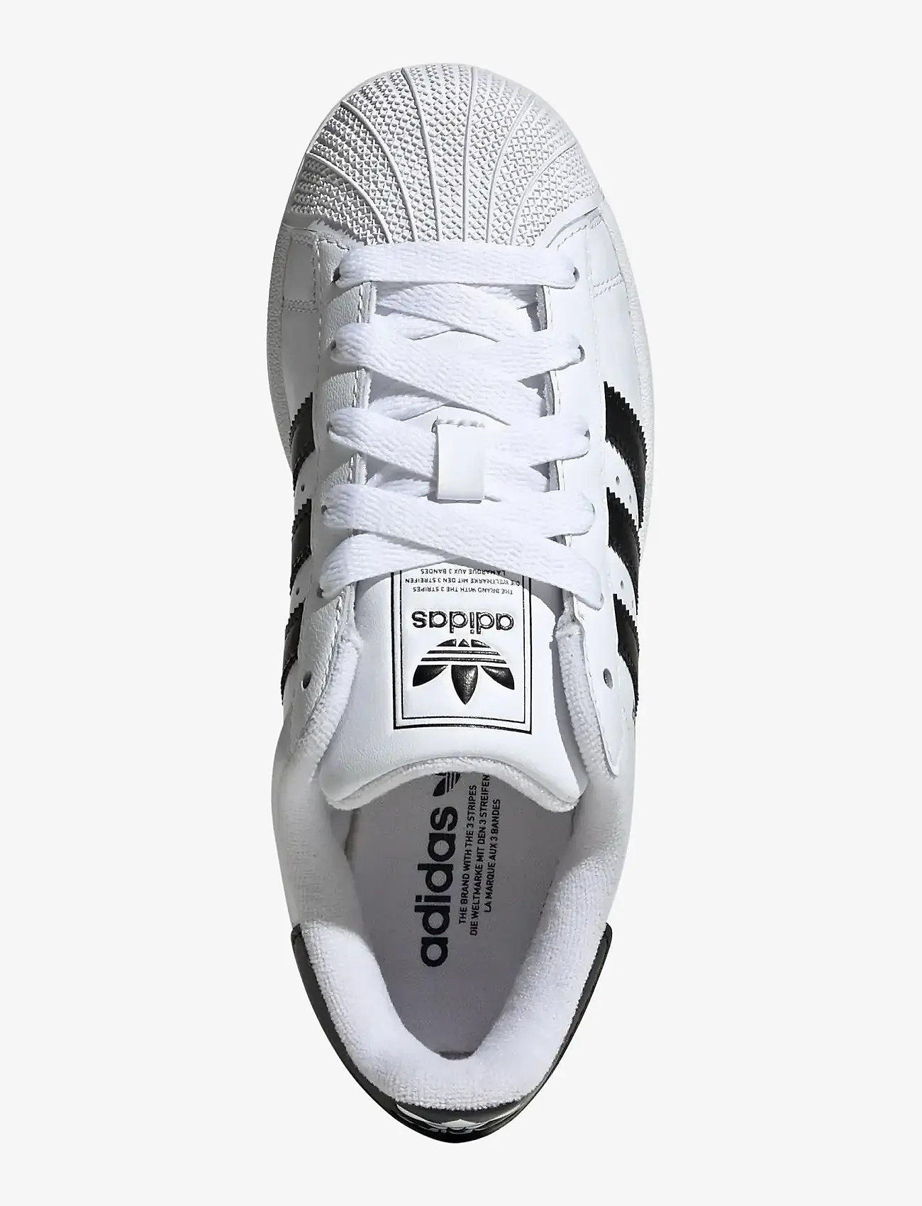 adidas Originals - SUPERSTAR II J - låga sneakers - ftwwht/cblack/ftwwht - 4