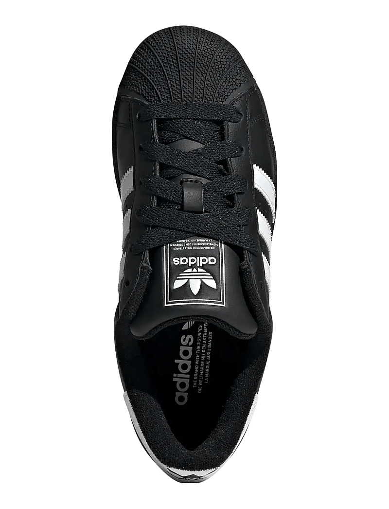 adidas Originals - SUPERSTAR II J - laisvalaikio batai žemu aulu - cblack/ftwwht/cblack - 4