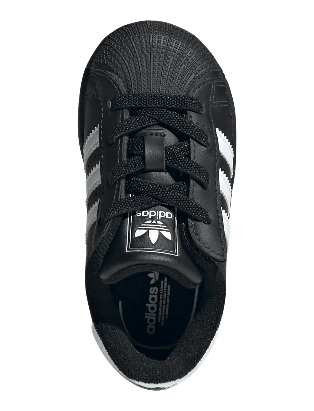 adidas Originals - SUPERSTAR II CF EL I - lave sneakers - cblack/ftwwht/cblack - 4