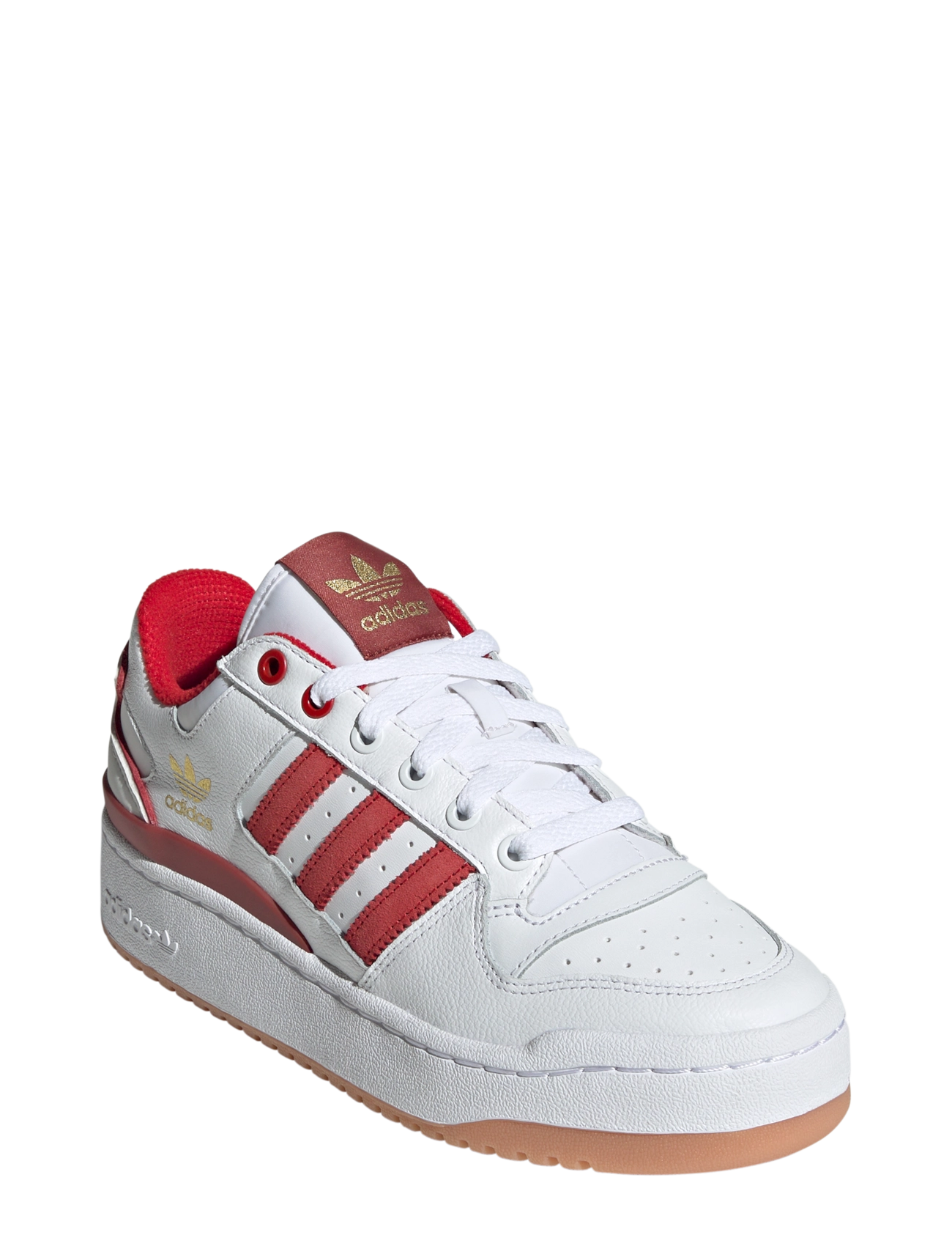 adidas Originals FORUM BOLD STRIPES W - The Sneaker Corner - FTWWHT/BETSCA/PRERUB / white