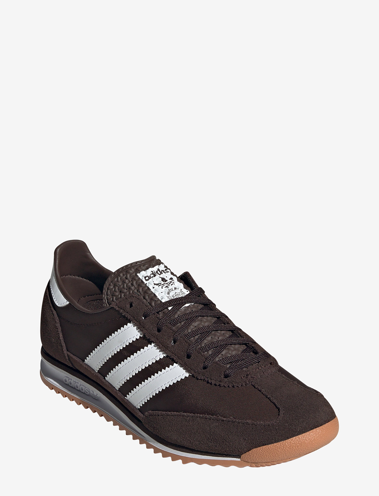 adidas Originals - SL 72 OG W - låga sneakers - dbrown/ftwwht/gum2 - 0