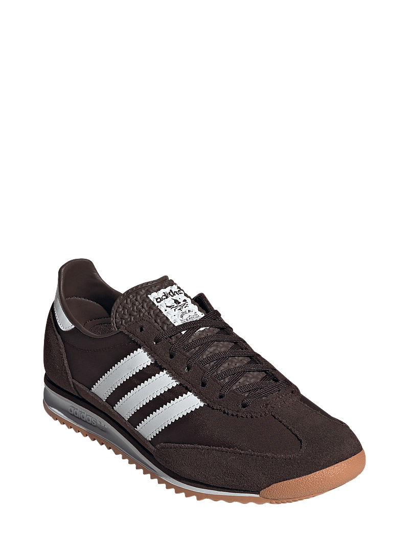 adidas Originals - SL 72 OG W - låga sneakers - dbrown/ftwwht/gum2 - 0