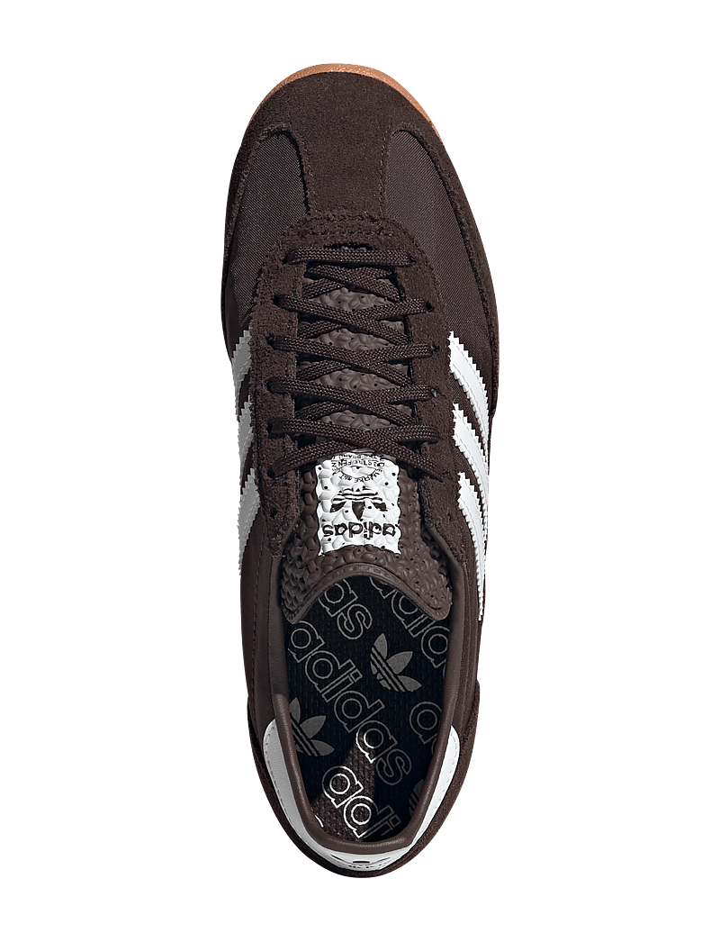 adidas Originals - SL 72 OG W - låga sneakers - dbrown/ftwwht/gum2 - 4